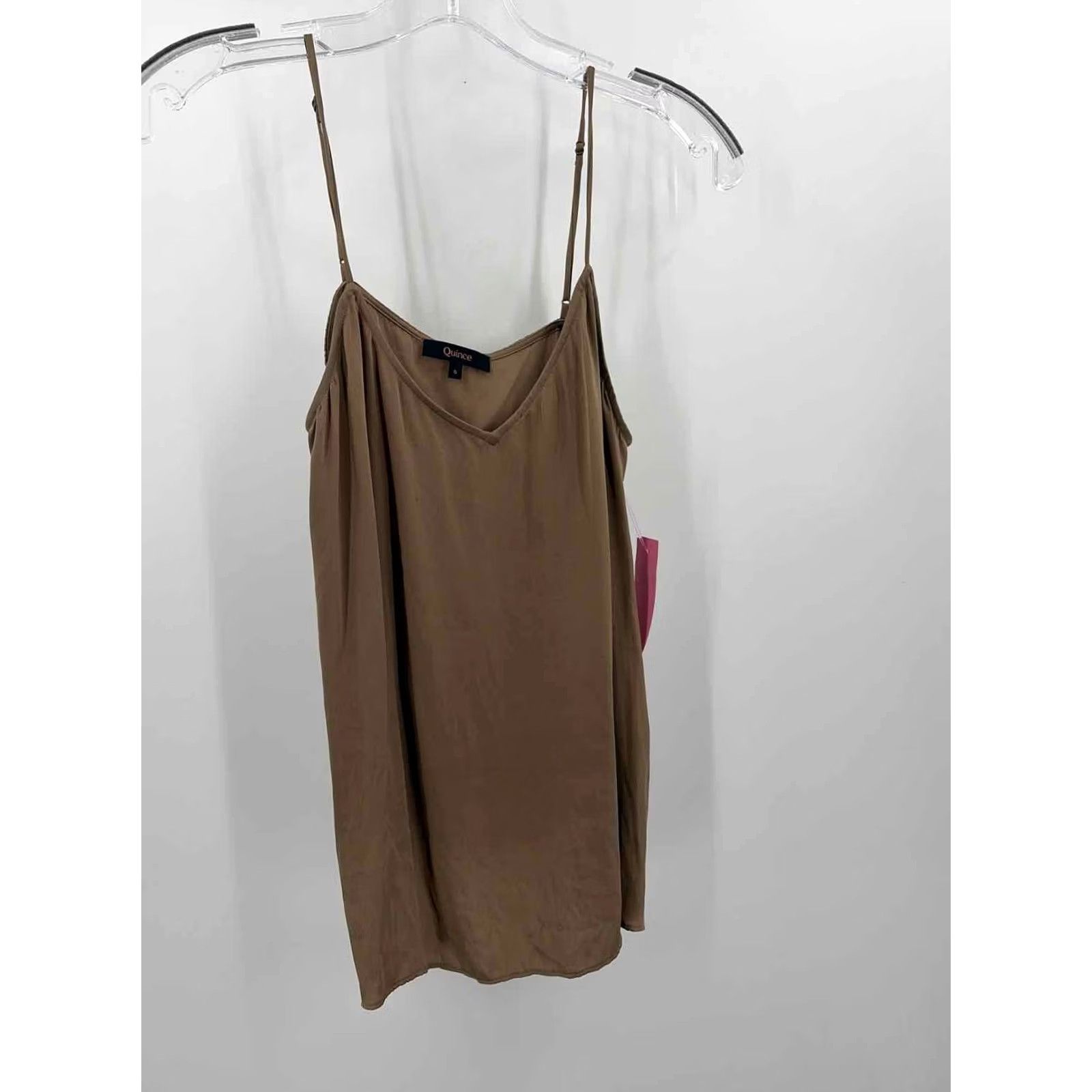 Quince Quince Tank Top Size Small Brown Pre-Owned Size S / US 4 / IT 40 - 2 Thumbnail