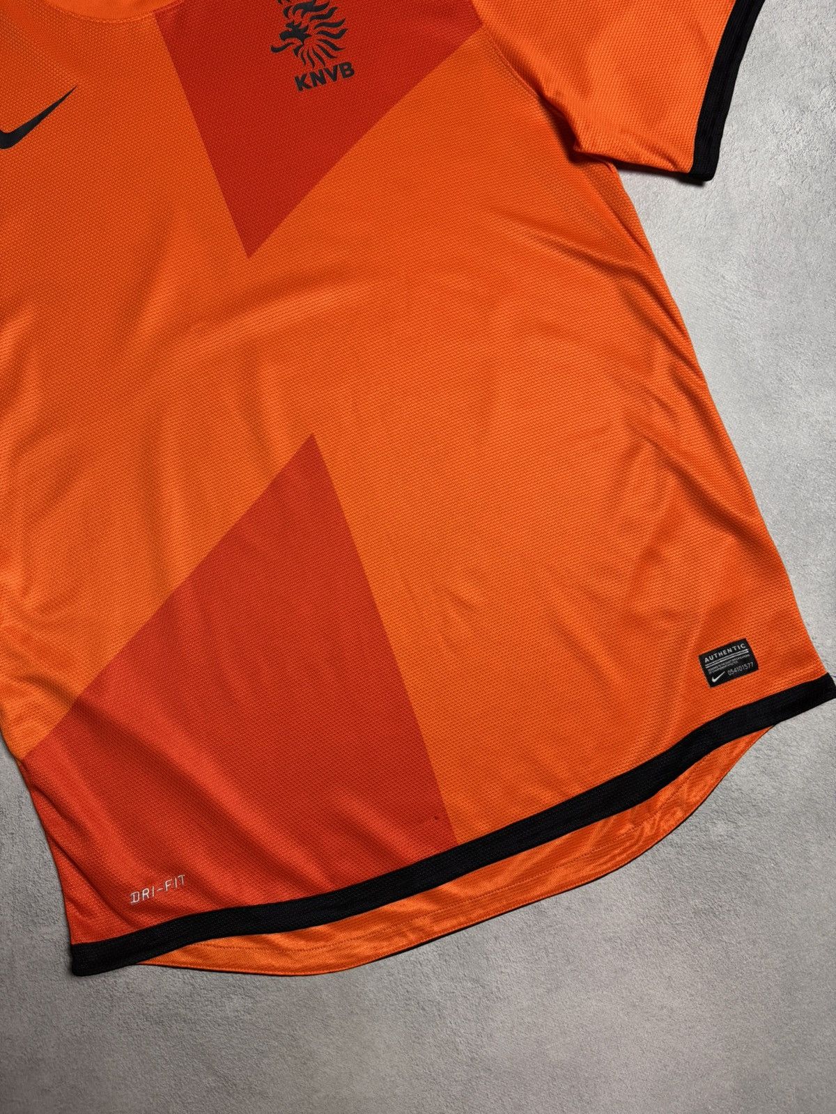 Nike Netherlands 2012 2013 Home Football Shirt Soccer Jersey Nike Size US L / EU 52-54 / 3 - 4 Thumbnail
