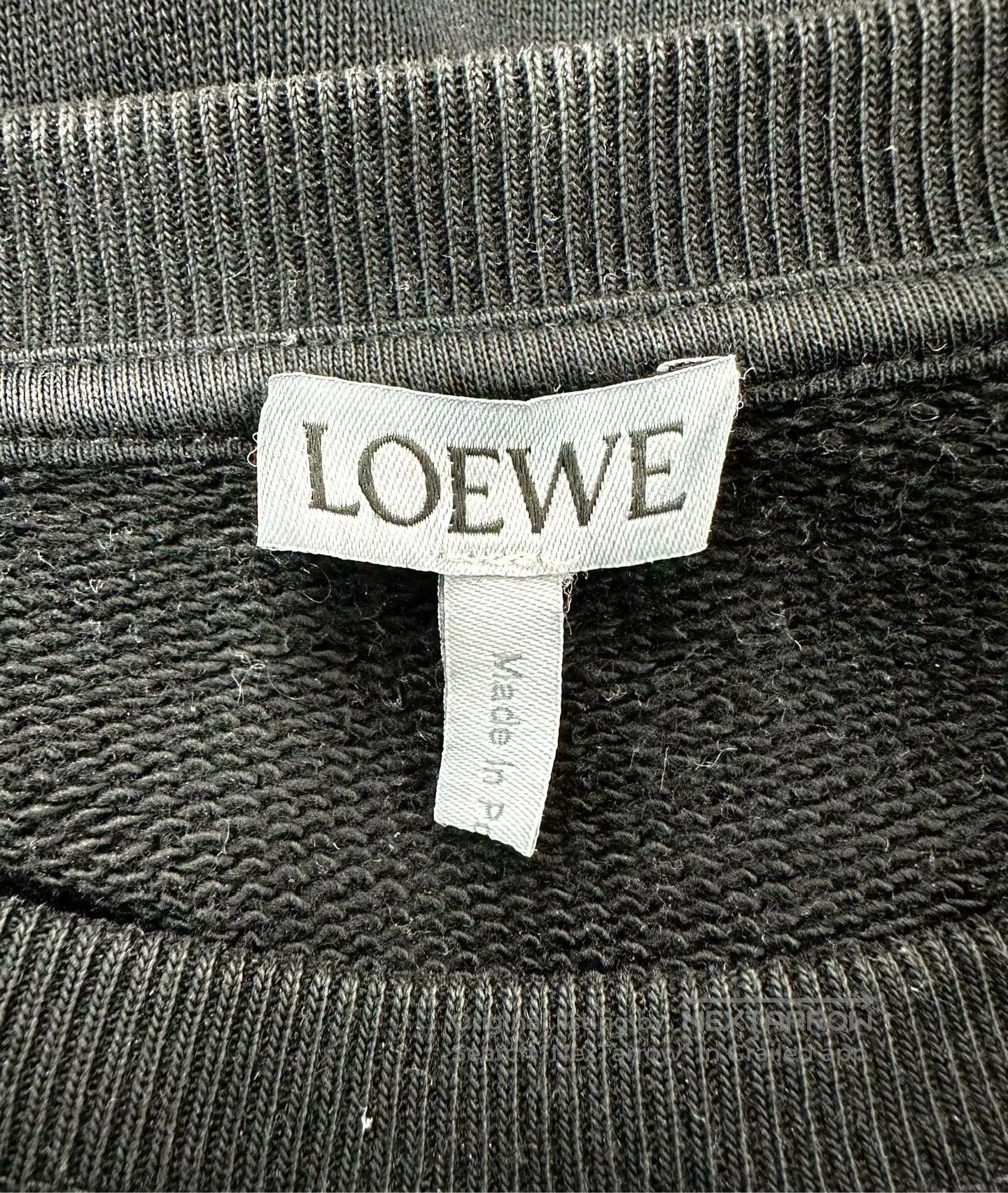 Loewe Loewe Black Embroidered Letter Logo Hoodie| Size US L / EU 52-54 / 3 - 3 Thumbnail