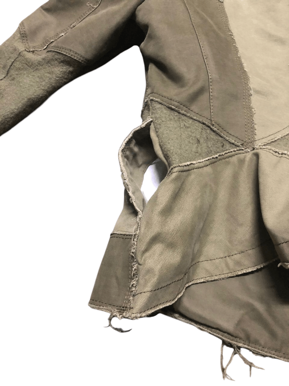Joseph Veste JOSEPH Femme 36 Cotton Wool Patchwork Military Style Size XS / US 0-2 / IT 36-38 - 8 Thumbnail