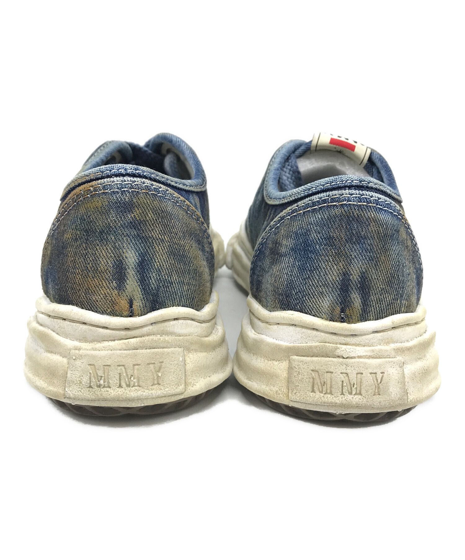 Maison MIHARA YASUHIRO Maison MIHARA YASUHIRO BAKER Washed Denim Low-Top Sneakers Size US 7 / EU 40 - 3 Thumbnail