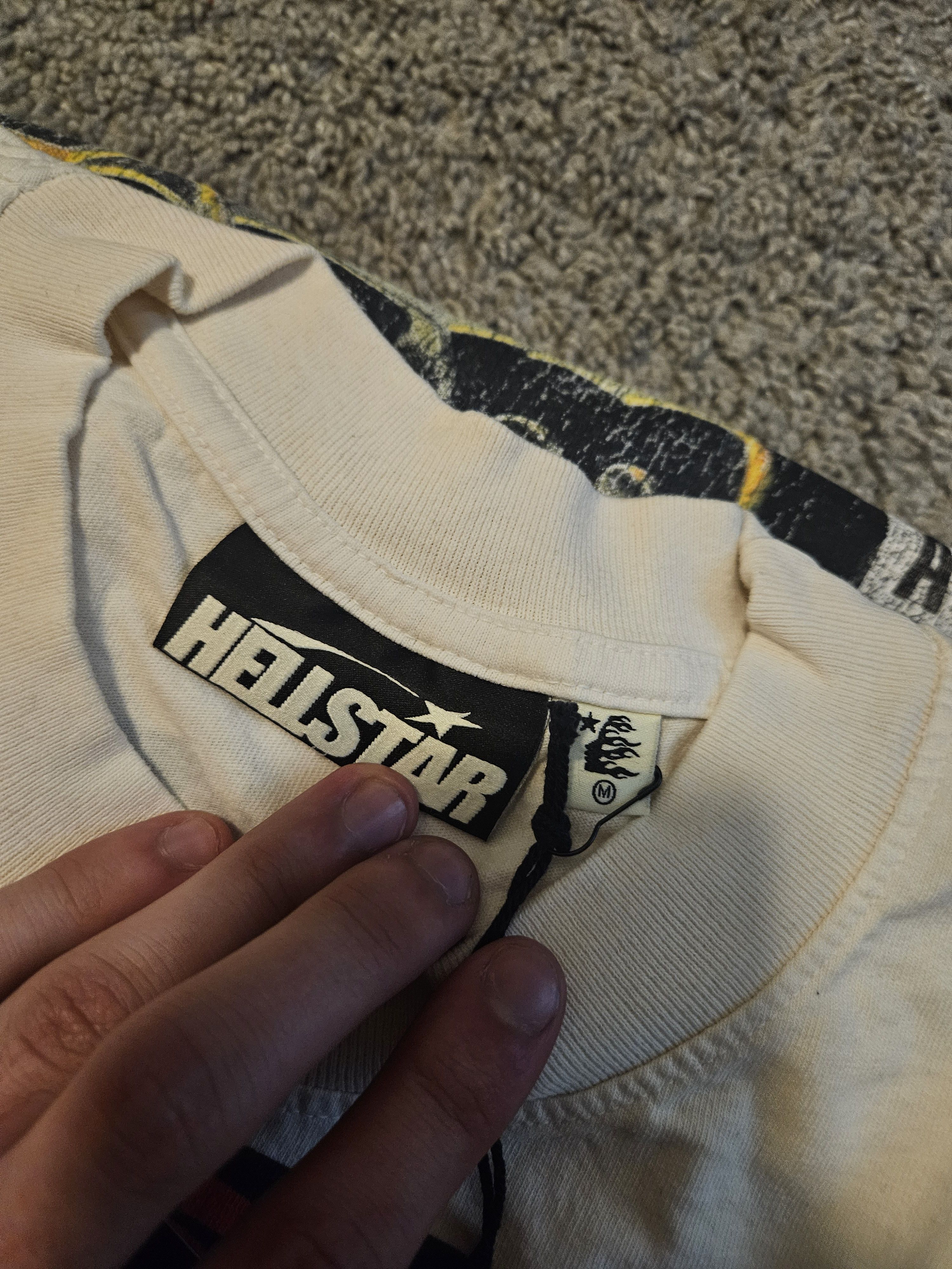 HELLSTAR Hulk Hogan Oversized WWE White T Shirt Size US M / EU 48-50 / 2 - 5 Thumbnail
