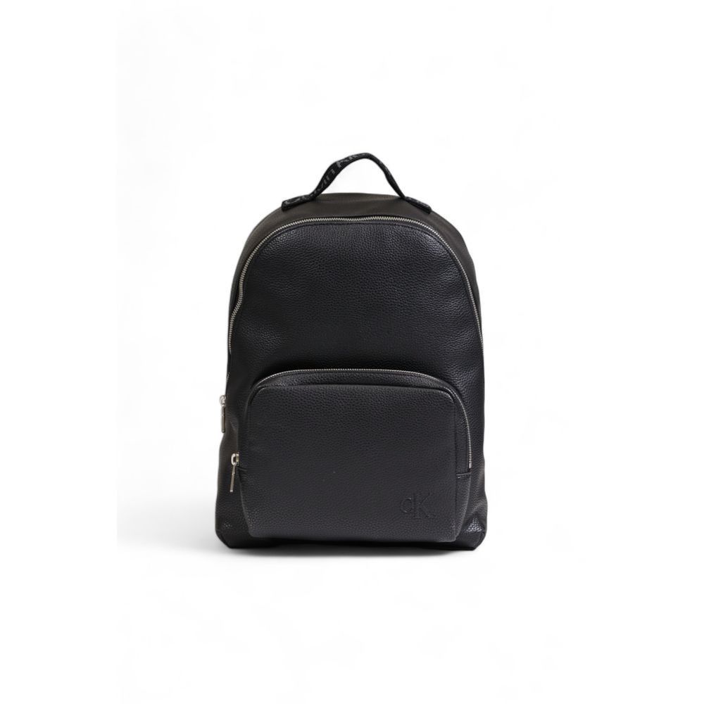 Calvin Klein Black Polyethylene Women's Backpack Size ONE SIZE - 1 Thumbnail