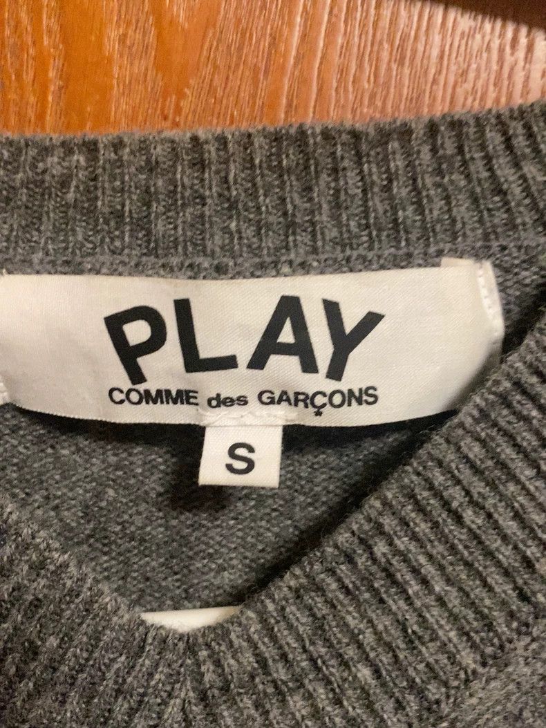 Comme des Garcons Comme Des Garcons White heart pullover sweater Size US S / EU 44-46 / 1 - 3 Thumbnail