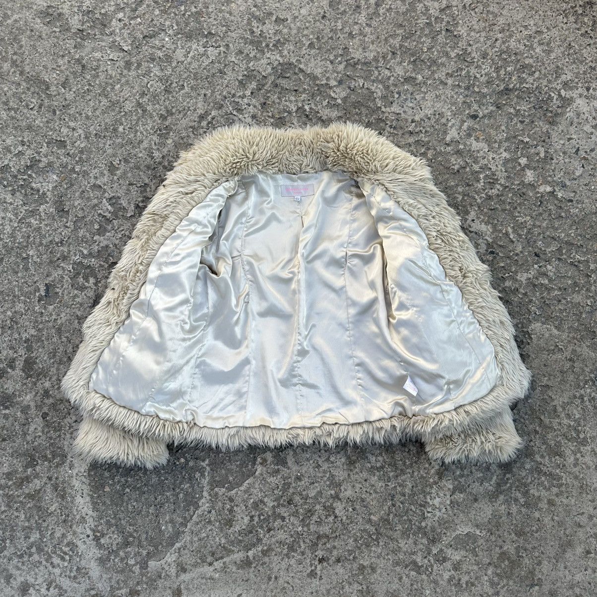 20471120 × Grunt Style × Y/Project Vintage Gharani Strok Fur Coat Jacket Y2K 00s USA Grunge Size L / US 10 / IT 46 - 4 Thumbnail