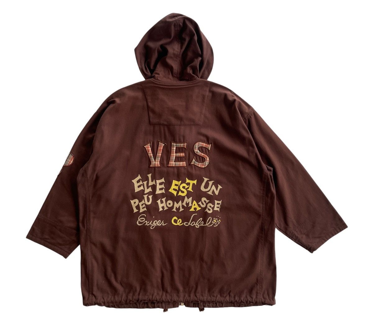 Japanese Brand Vintage Vetements Hommes Oversize Hooded Canvas Parka Size US M / EU 48-50 / 2 - 5 Thumbnail