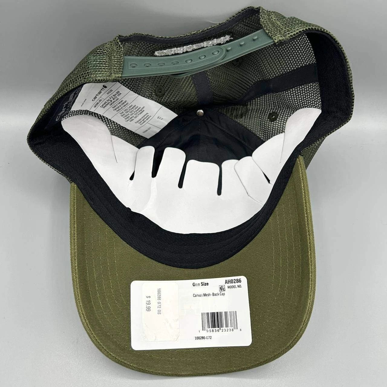 Carhartt Carhartt Trucker Hat Men Green Mesh Snap Back Cap New Size ONE SIZE - 2 Thumbnail