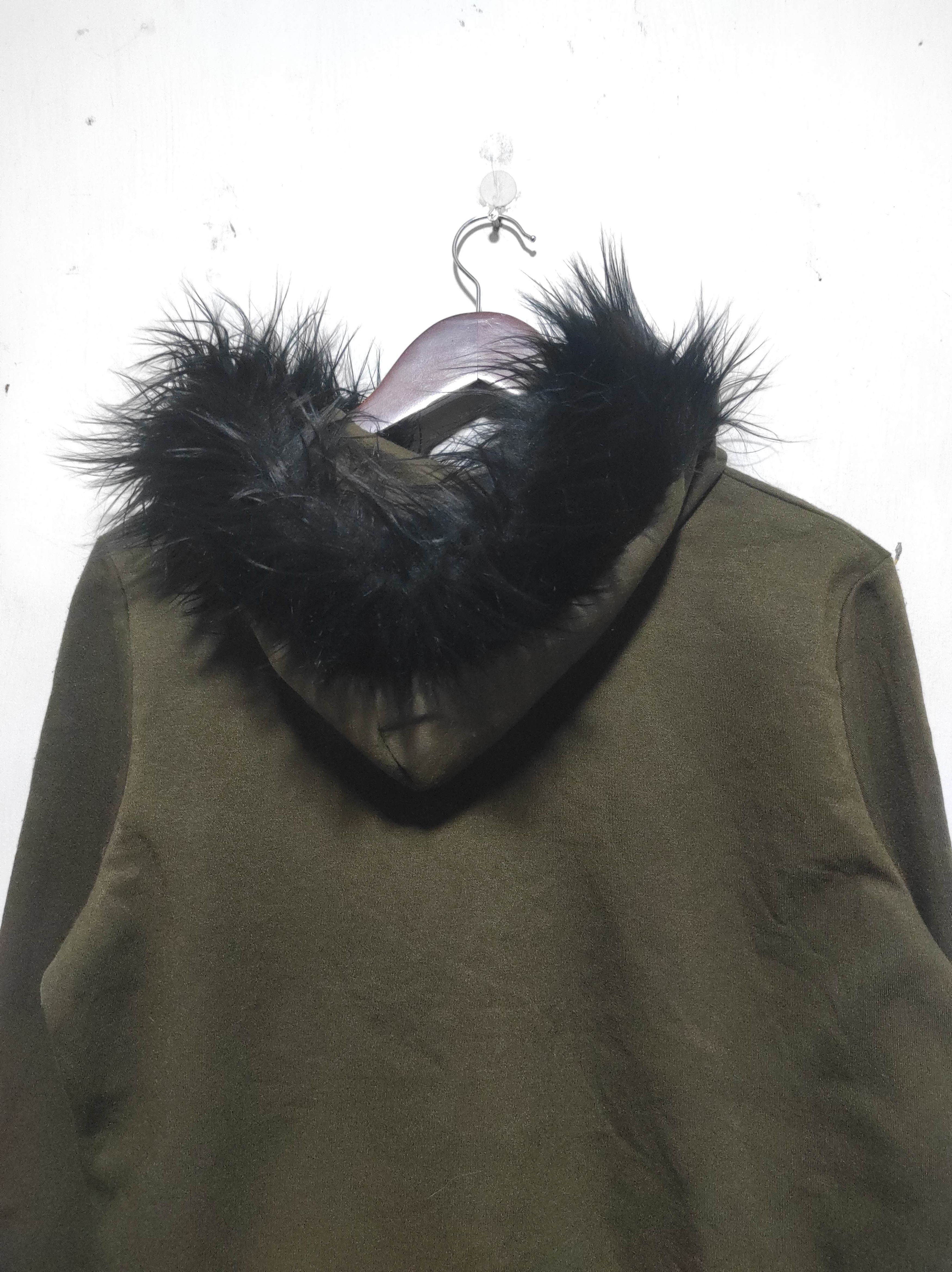 Hysteric Glamour Shiny Ripple Zip Fur Hoodie LGB IfSixWasNine style Size US M / EU 48-50 / 2 - 10 Thumbnail