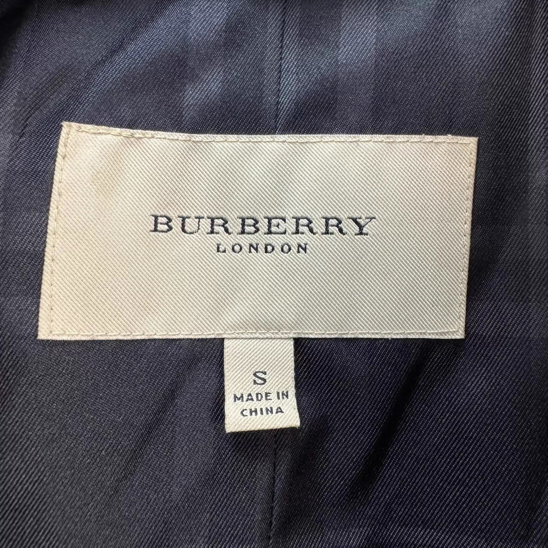 Burberry Burberry Check Trench S 98 New - 1Pkt Button Lost Size S / US 4 / IT 40 - 6 Thumbnail