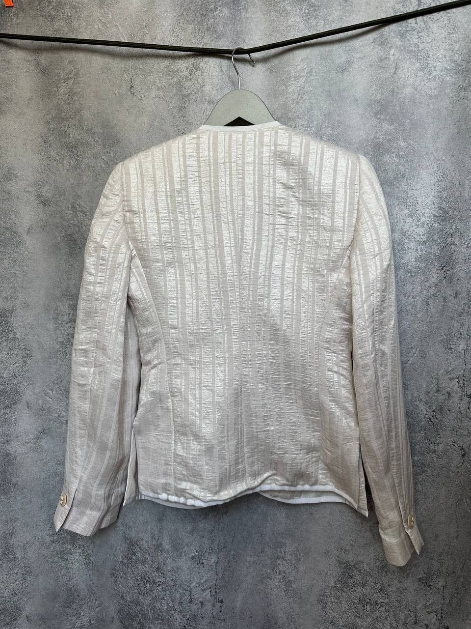 Emporio Armani RRP $900 Emporio Armani Fitted Single-Breasted Blazer Size M / US 6-8 / IT 42-44 - 3 Thumbnail