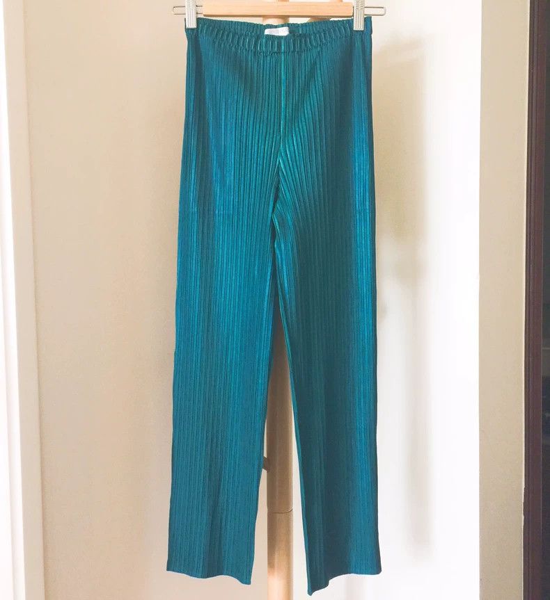 Issey Miyake Pleats Please Issey Miyake Women's Pants Size US 26 / EU 42 - 1 Thumbnail