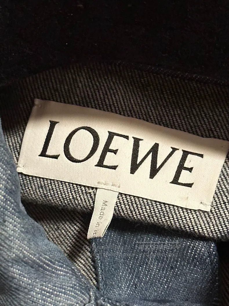Loewe Loewe Pixelated mosaic denim jacket Size US M / EU 48-50 / 2 - 5 Thumbnail