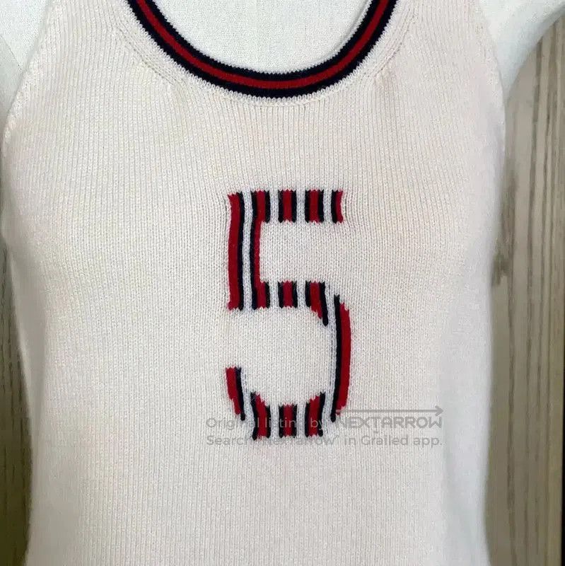 Chanel Chanel Summer White Cashmere Sleeveless Top . Size S / US 4 / IT 40 - 5 Thumbnail