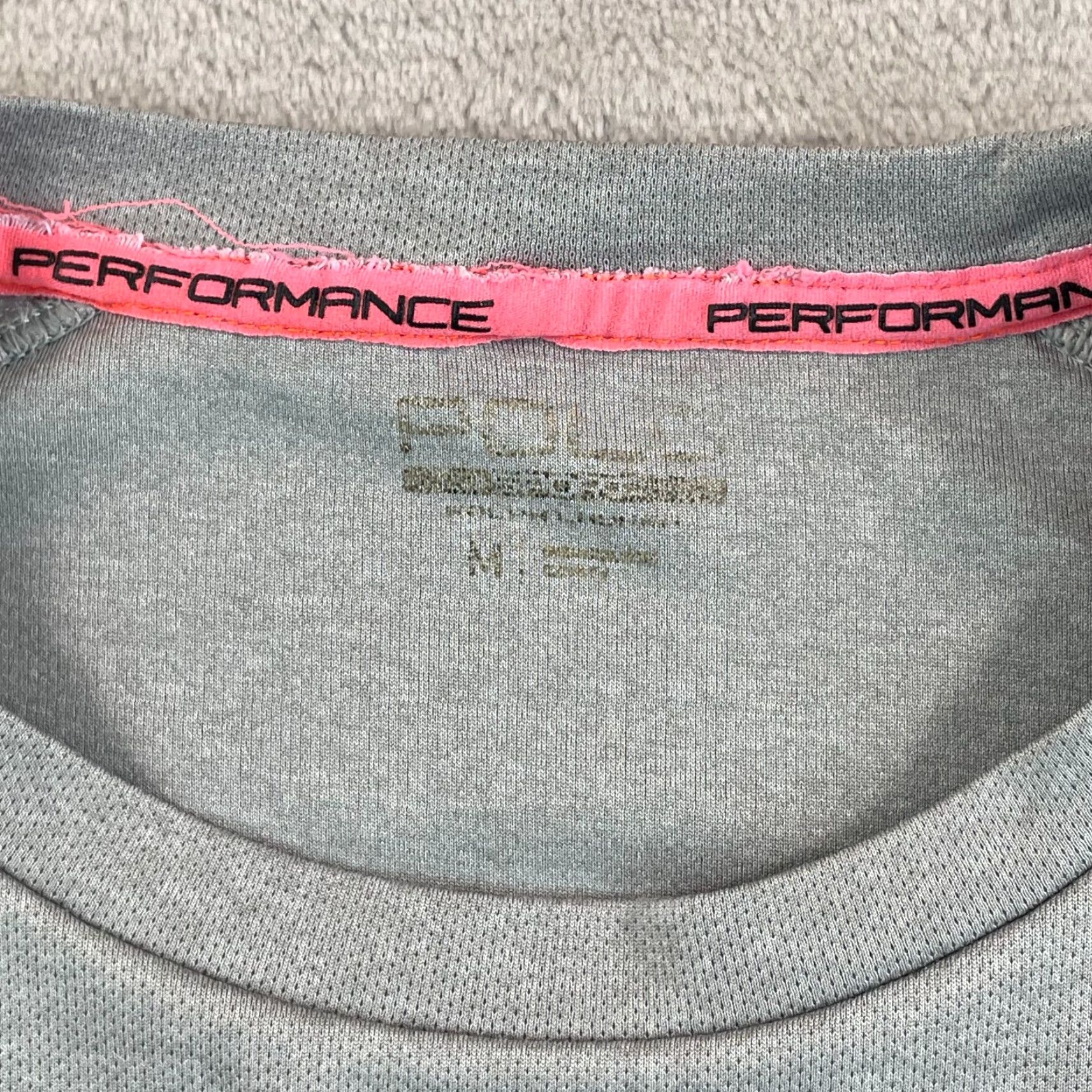 Vintage Polo Ralph Lauren Sport Performance T Shirt Men Medium Gray Chest Logo Wicking Size US M / EU 48-50 / 2 - 2 Thumbnail