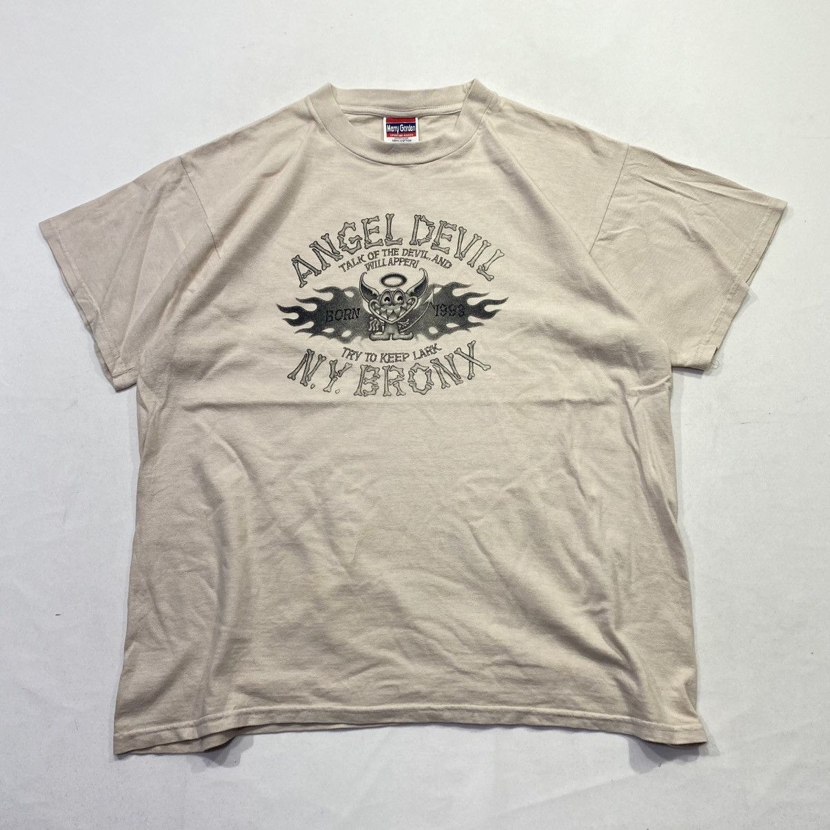 Indian Motorcycle Angel Devil N.Y. Bronx Merry Garden T-Shirt Size US L / EU 52-54 / 3 - 1 Thumbnail