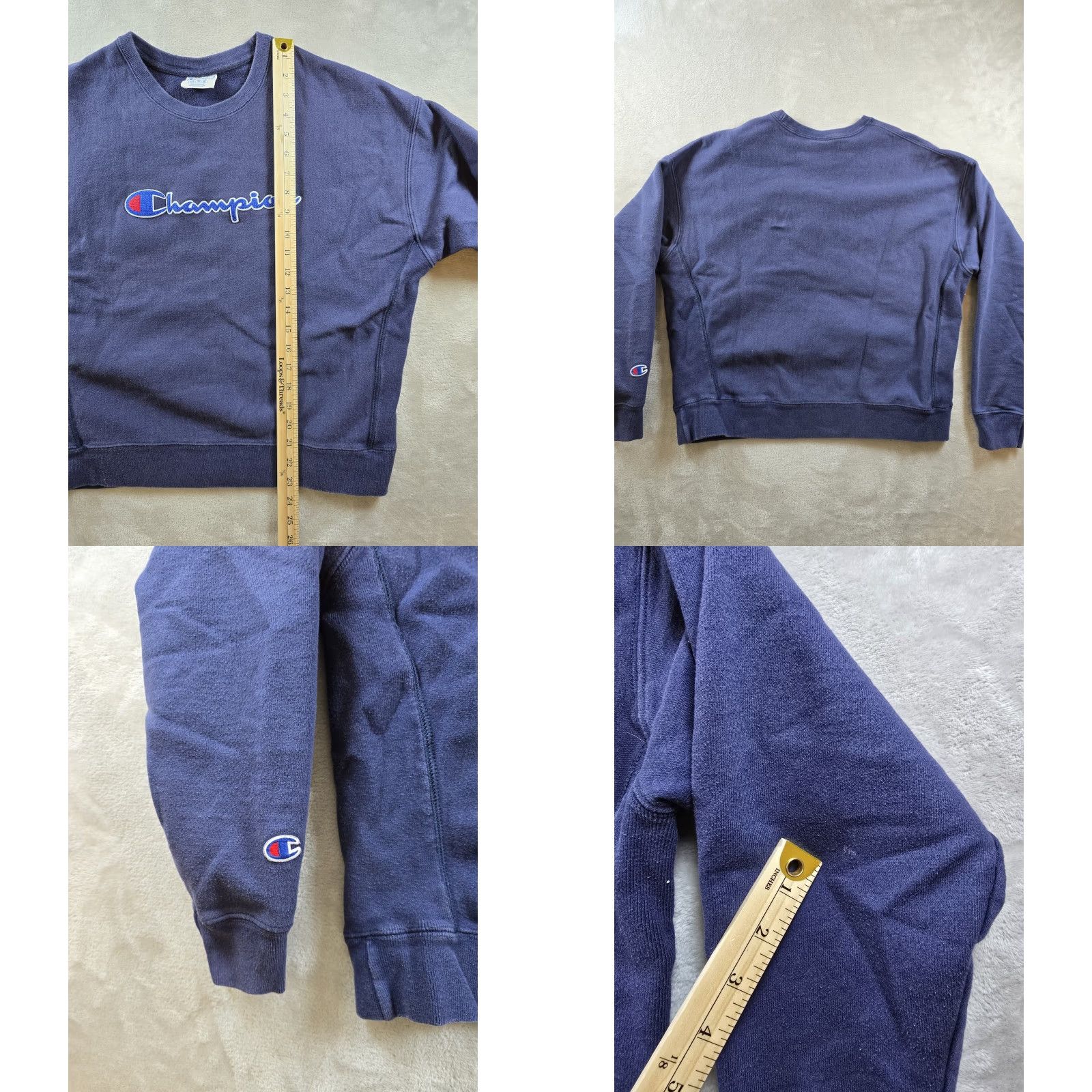 Champion Champion Reverse Weave Womens XL Heavyweight Sweatshirt Read Size XL / US 12-14 / IT 48-50 - 8 Thumbnail