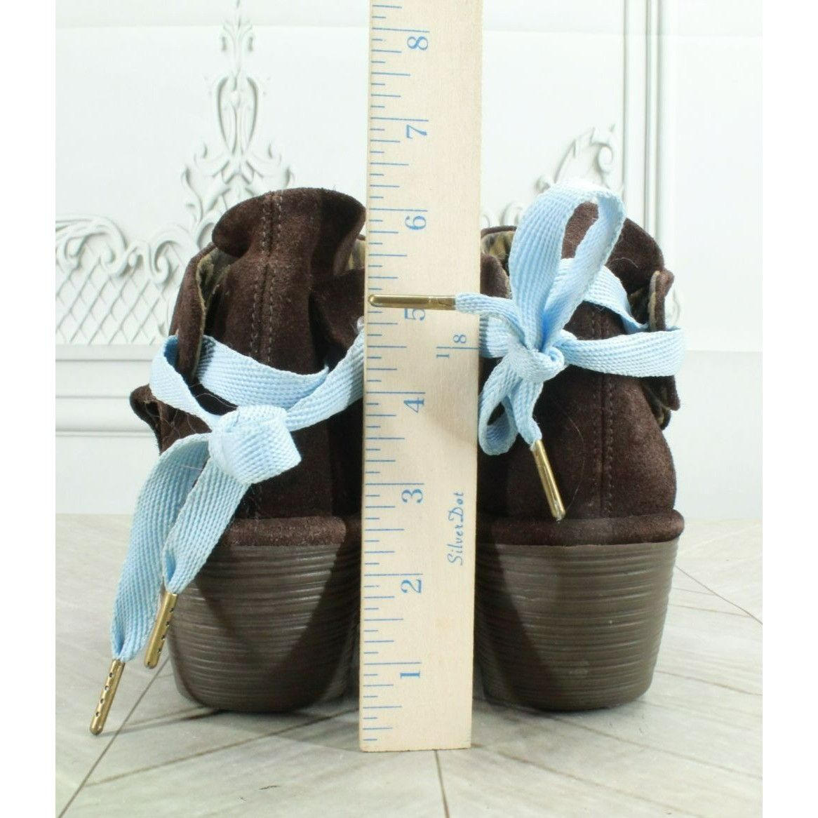 Fly London Fly London Yebi Women's Suede Round Toe Wedge Ankle Boots Size US 10 / IT 40 - 6 Thumbnail