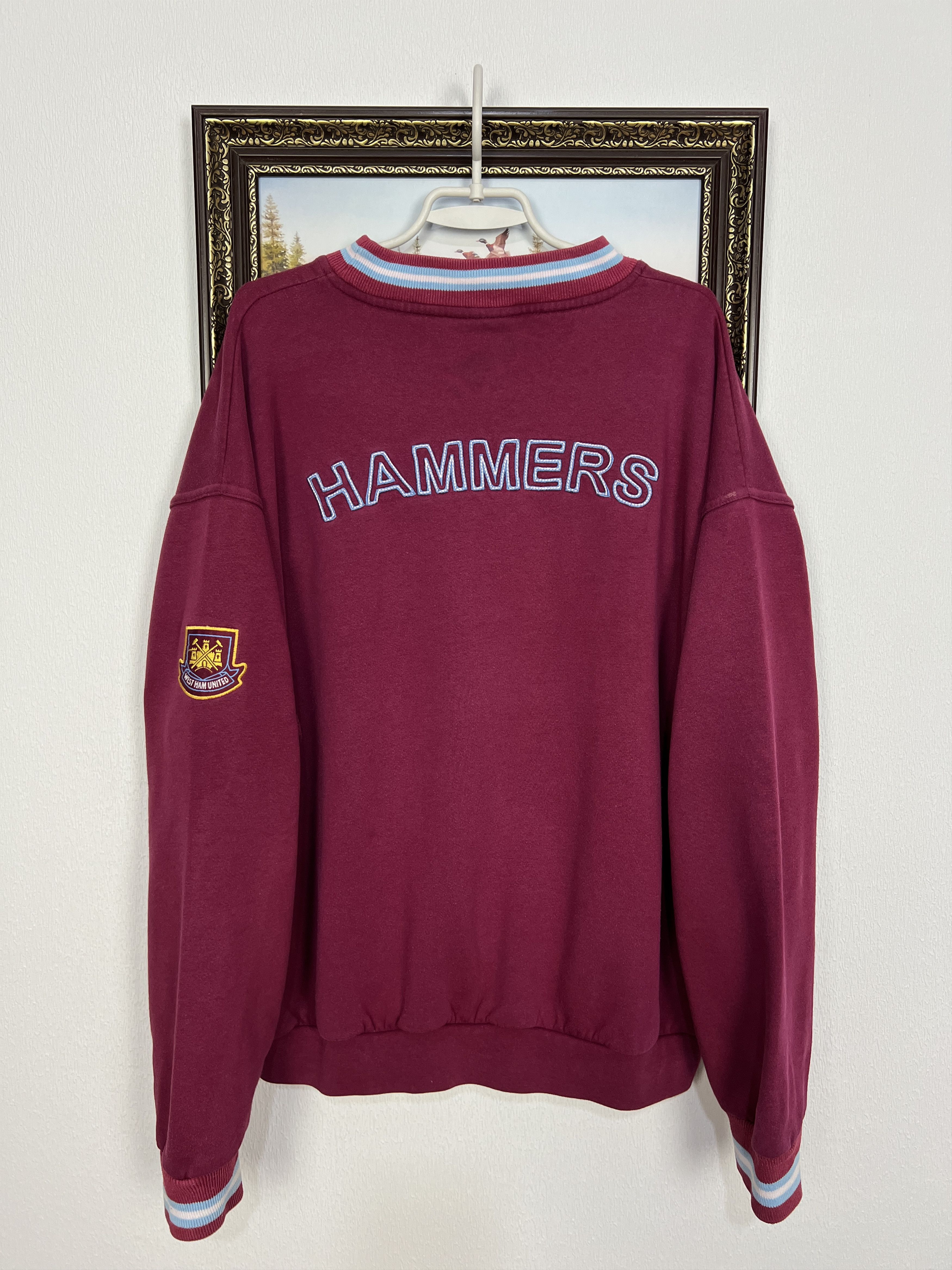 West Ham United Hammers Football Sweatshirt Crewneck Jacket