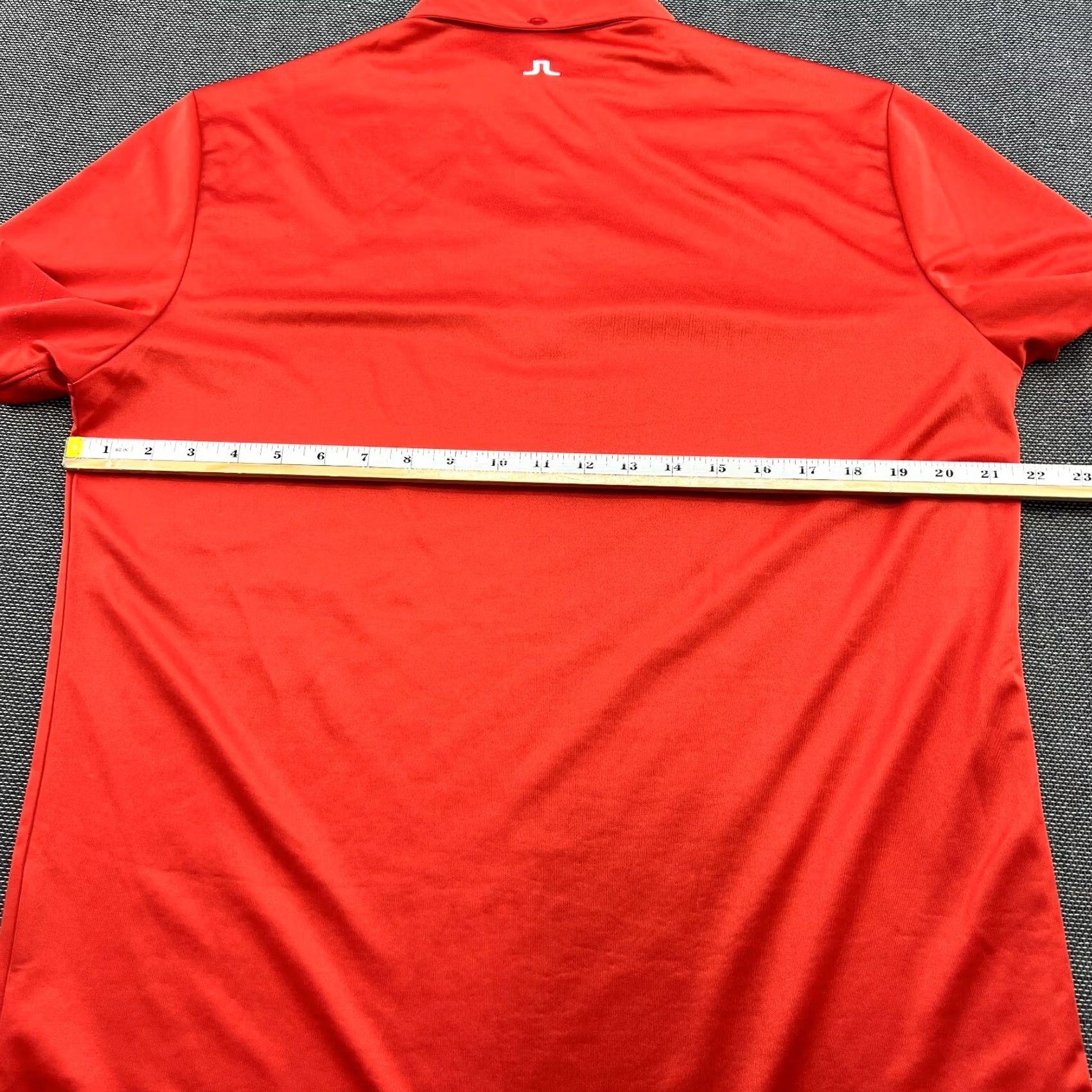 J.Lindeberg J. Lindeberg Hunter Fieldsensor 2.0 Jersey Mens Polo Shirt Large Golf Red Shirt Mens Polo Red Polo Shirt Size US L / EU 52-54 / 3 - 5 Thumbnail