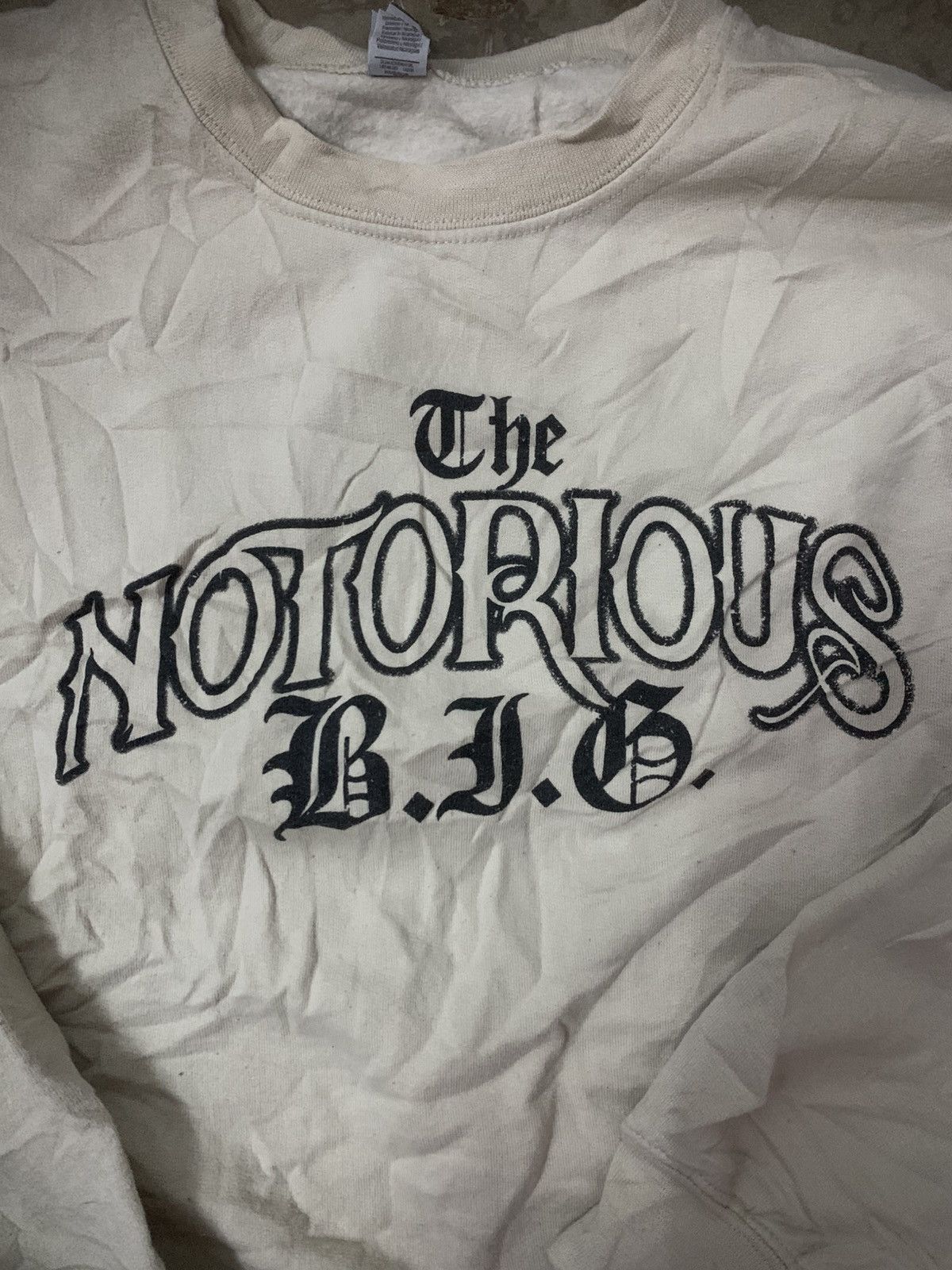 Rap Tees The Notorious Big Tour 1995 Sweatshirt Size US L / EU 52-54 / 3 - 3 Thumbnail