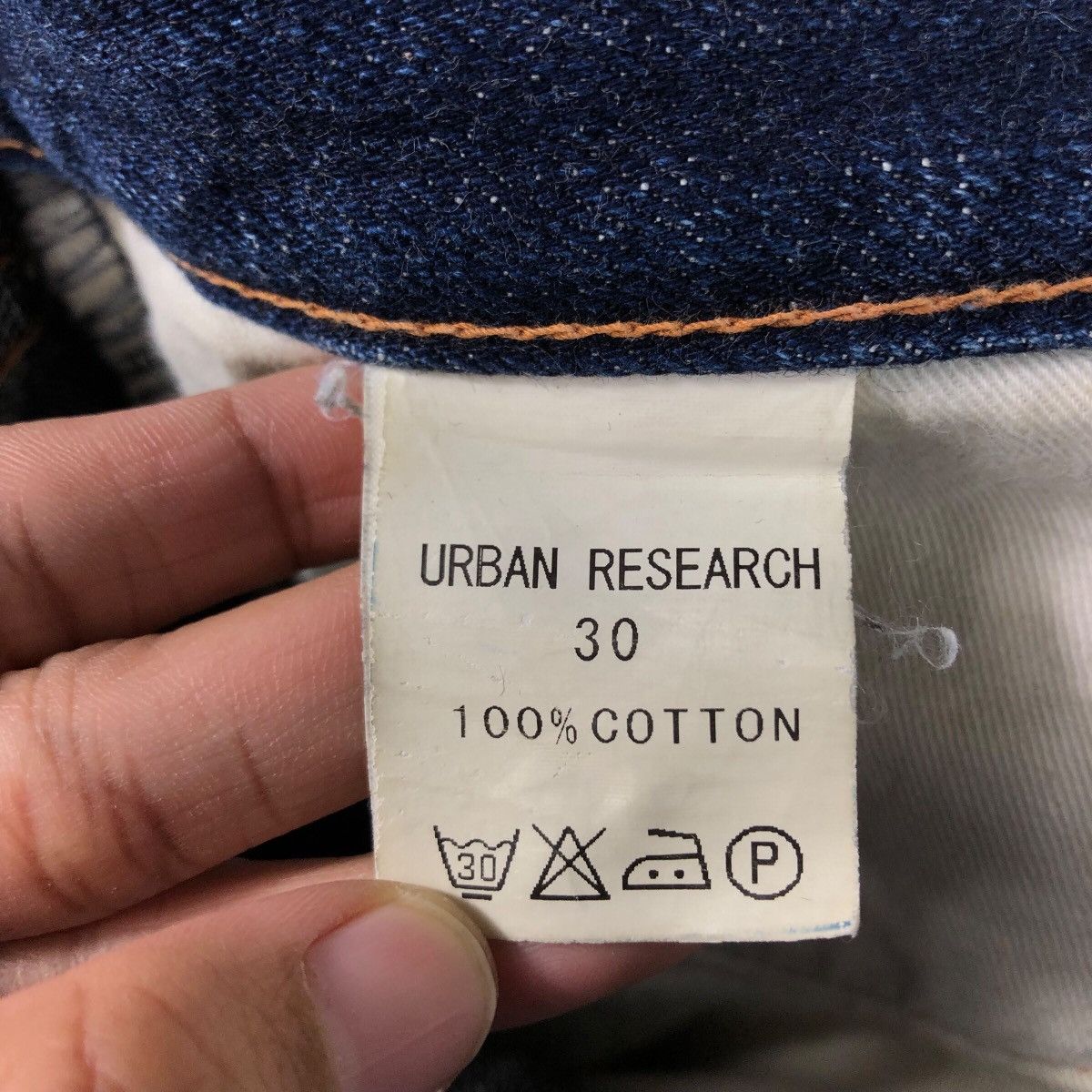 Japanese Brand 📌Vintage Denim Jeans Urban Research Redline Issey Miyake Size US 32 / EU 48 - 22 Thumbnail