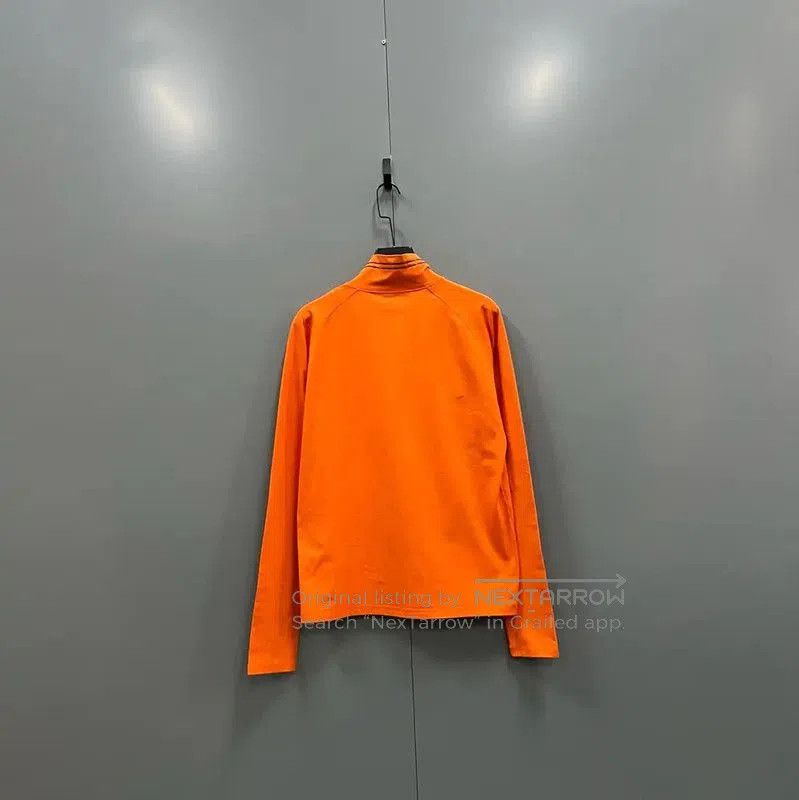 Dior Dior Orange Cotton Long Sleeve T. Size L / US 10 / IT 46 - 3 Thumbnail