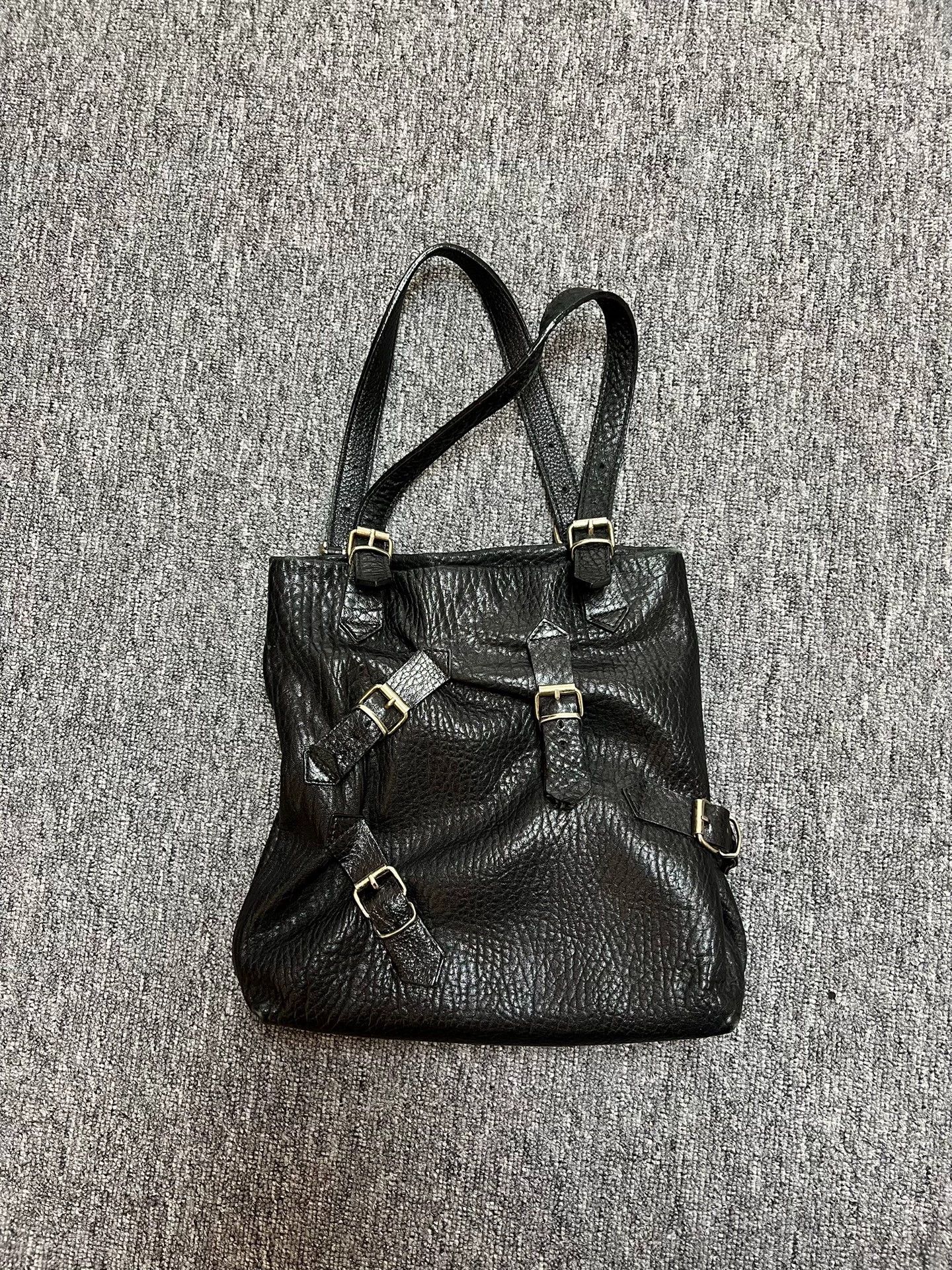Ann Demeulemeester Vintage AD Strappy Leather Handbag Free Size Size ONE SIZE - 5 Thumbnail