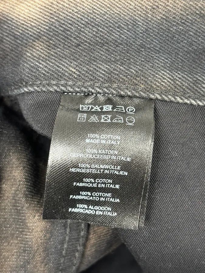 Dries Van Noten Dries Van Noten Navy Denim Tie-Dye Relaxed Jeans Size US 33 - 12 Thumbnail