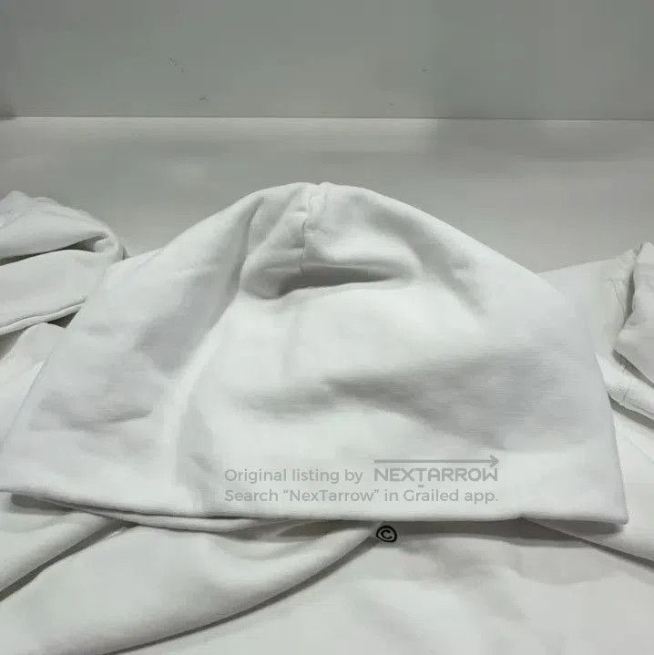 Balenciaga Balenciaga White Long Sleeve Hoodie with Logo. Size US S / EU 44-46 / 1 - 5 Thumbnail