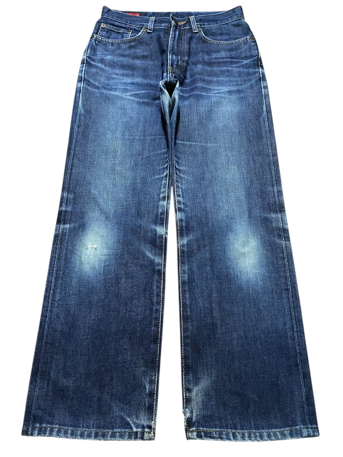 Edwin Vintage Japan Brand Miss Edwin Blue Wash Loose Jeans Size US 28 / EU 44 - 1 Thumbnail
