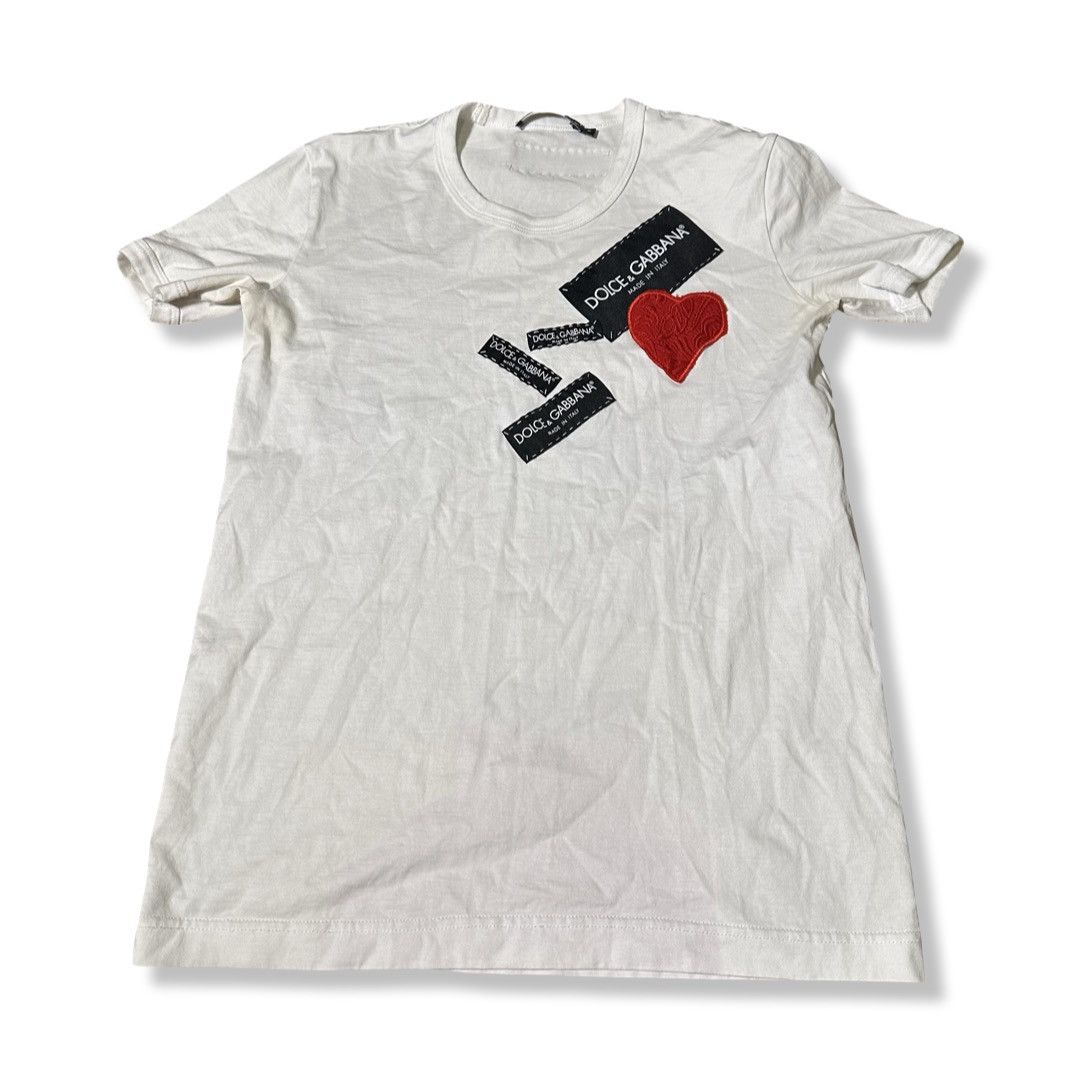 Dolce & Gabbana Dolce & Gabbana Patch T Shirt Size M / US 6-8 / IT 42-44 - 1 Thumbnail