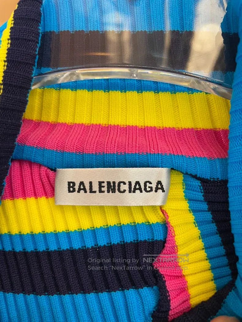 Balenciaga Balenciaga Rainbow Knitted Underwear Size S / US 4 / IT 40 - 3 Thumbnail