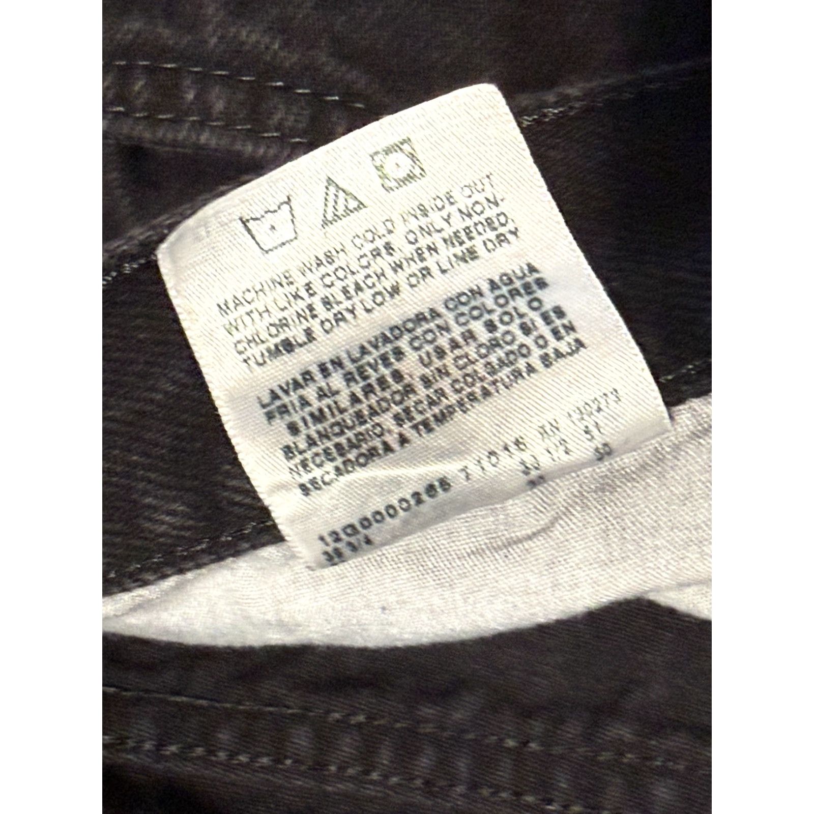 Wrangler Wrangler Jeans Mens Size 38x30 Black Denim Relaxed Fit Straight Leg 5-Pocket Design Regular Inseam 30in Vintage: No Size US 38 / EU 54 - 5 Thumbnail