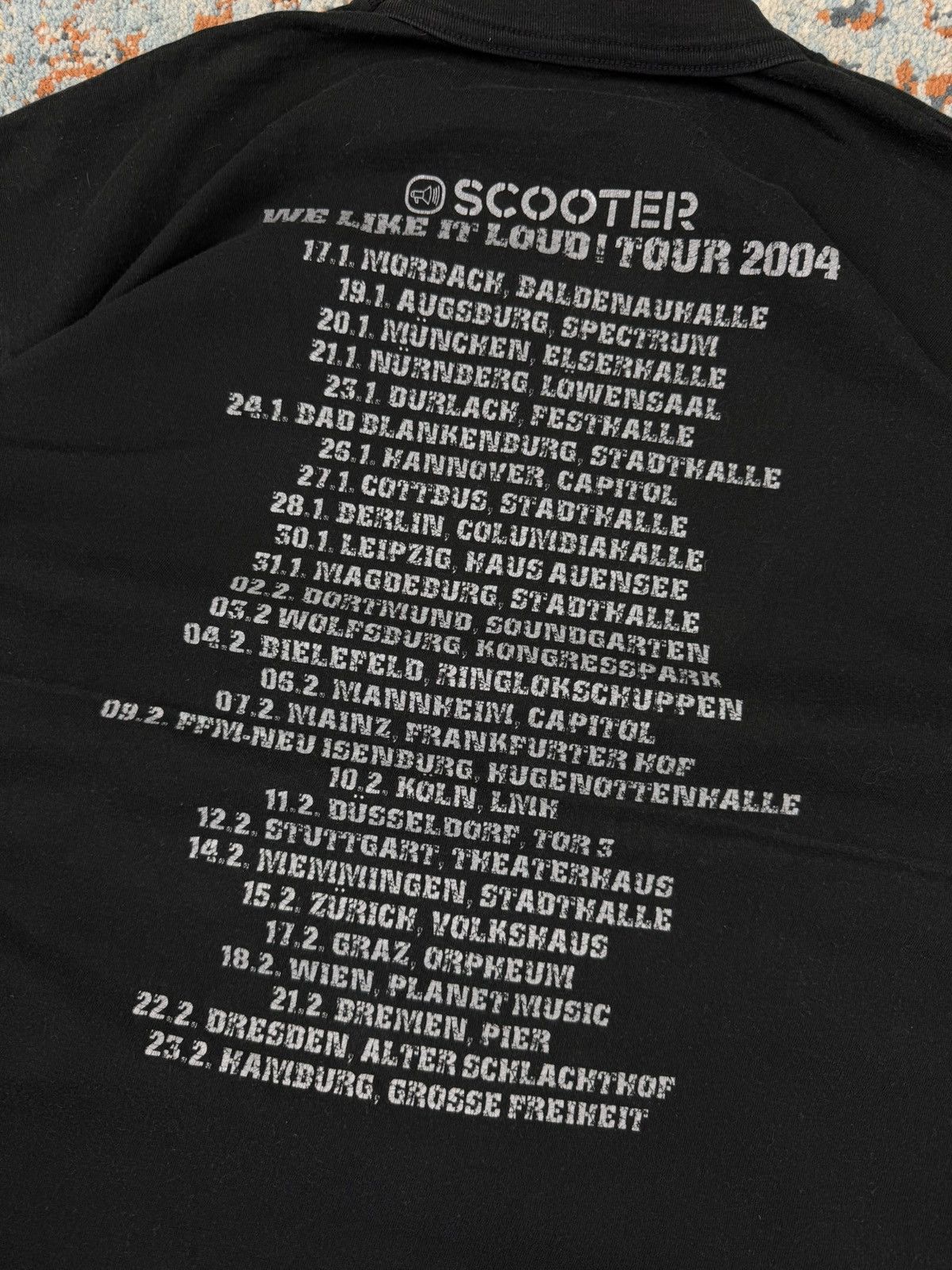 Band Tees × Vintage Vintage 2004 Scooter we like it loud tour graphic band tee Size US XL / EU 56 / 4 - 6 Thumbnail