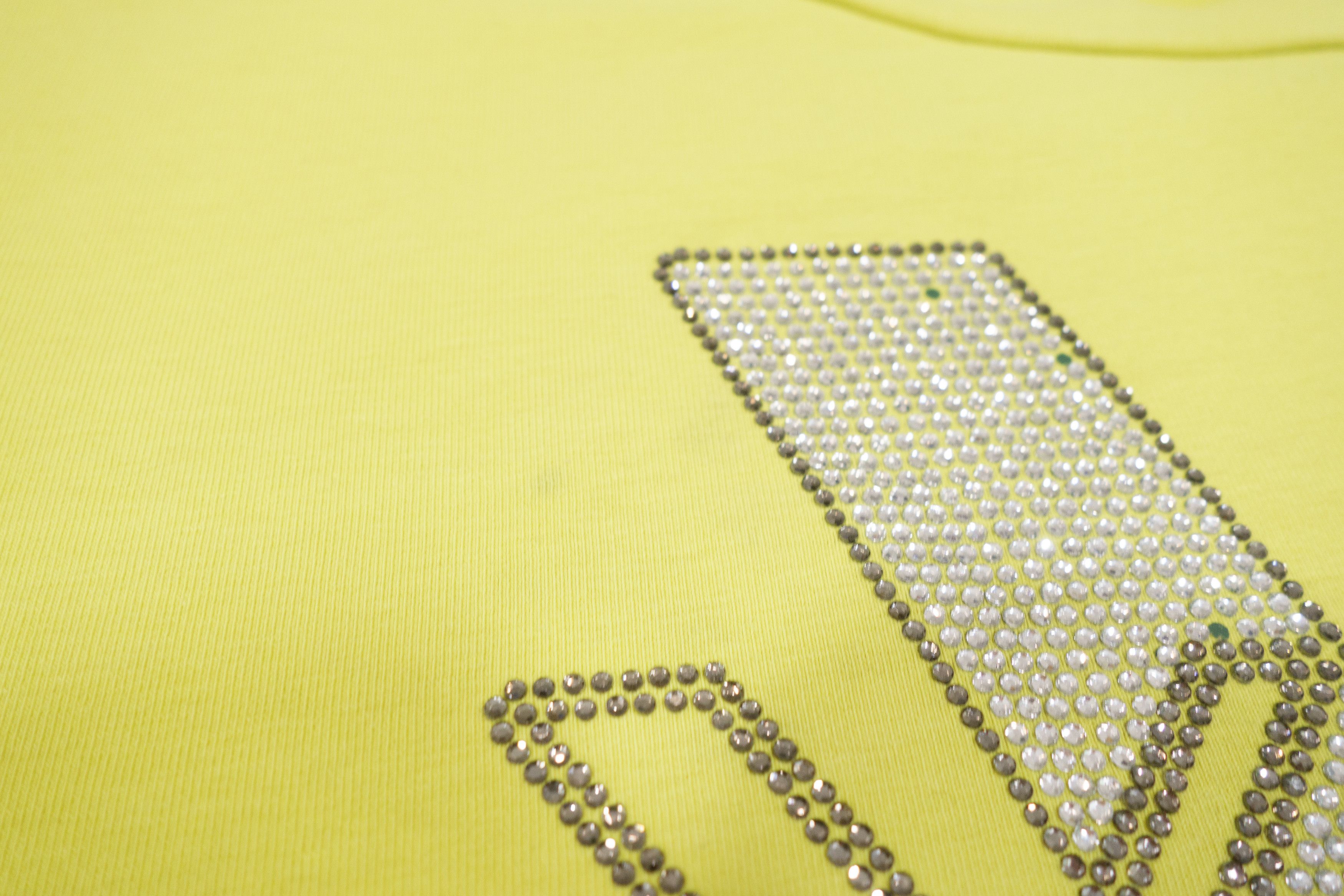 Versace Jeans Couture Y2K VJC Rhinestones Big Logo 00s T-Shirt Vintage Size L / US 10 / IT 46 - 7 Thumbnail