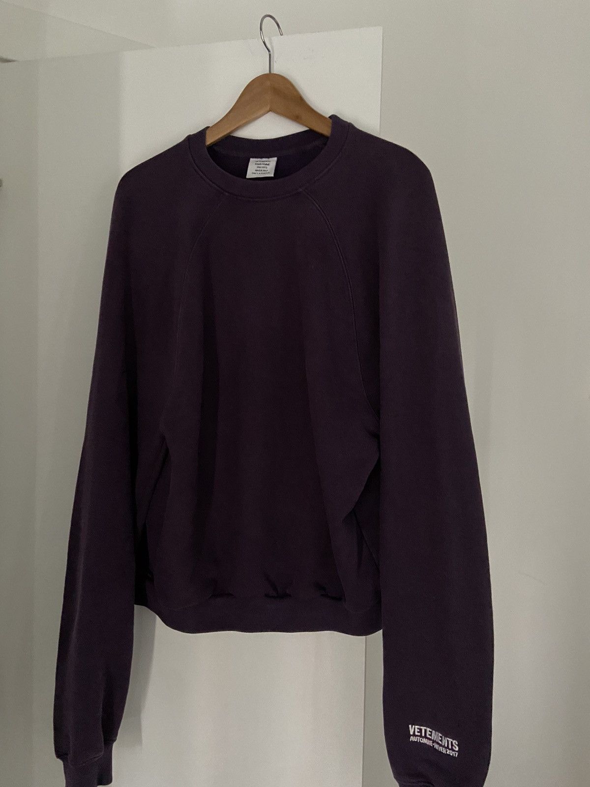 image of Vetements 2017 Unskinny in Purple, Men's (Size XS)