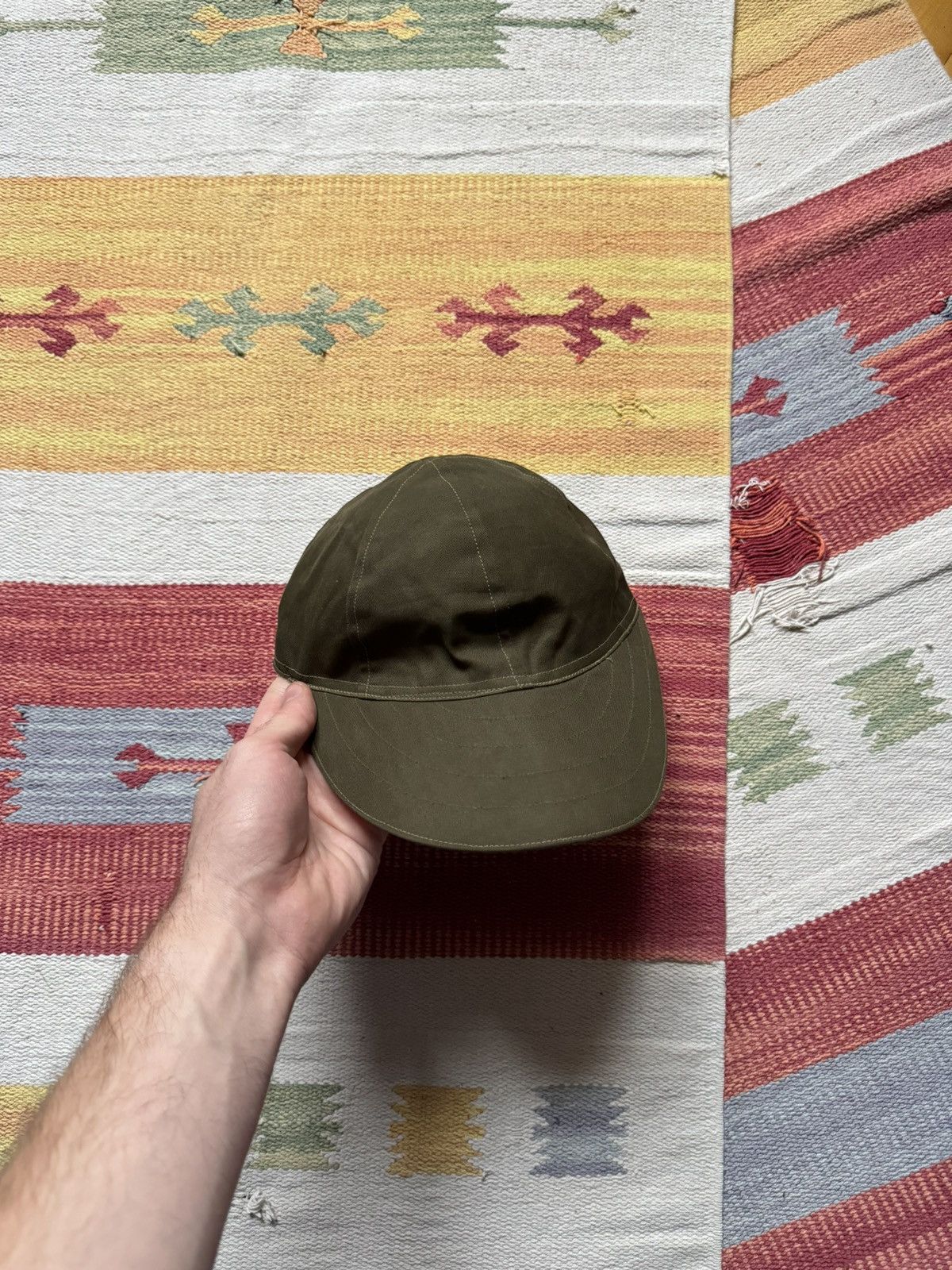 Vintage Vintage 70-80’s Military Khaki Army USMC Hat Size ONE SIZE - 1 Thumbnail