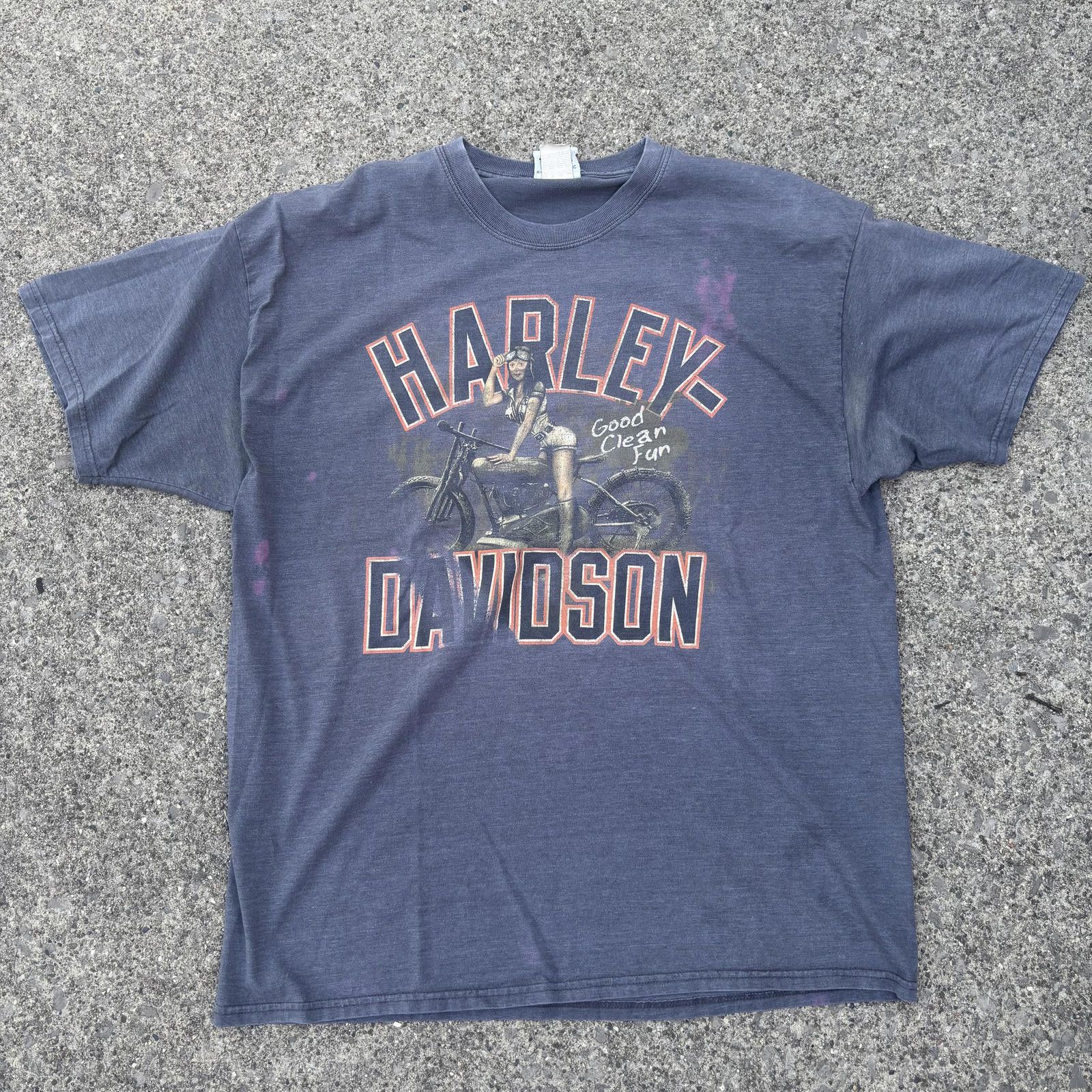 Harley Davidson Vintage Harley-Davidson T-Shirt - X-Large - Niagara Falls Size US XL / EU 56 / 4 - 1 Thumbnail