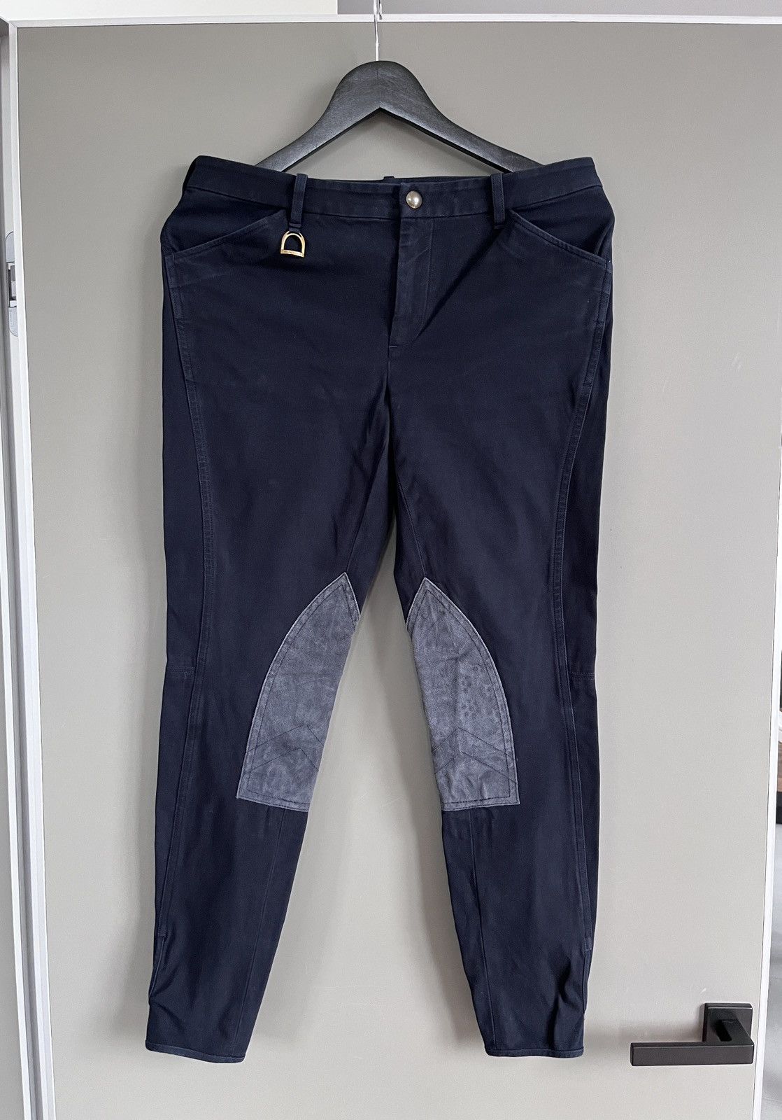 Ralph Lauren Ralph Lauren Equestrian Horserider Navy Blue Pants Size 27" / US 4 / IT 40 - 1 Thumbnail