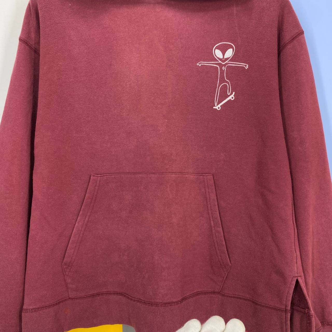 Japanese Brand ALIEN SKATEBOARDING by BROWNY Hoodie Pullover #2238/22 Size US S / EU 44-46 / 1 - 2 Thumbnail