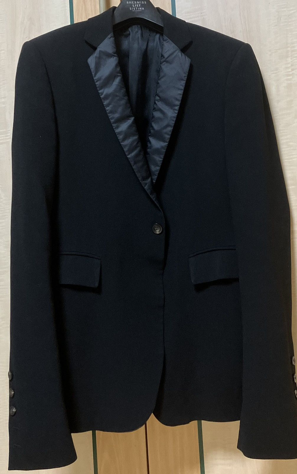Rick Owens rick owens 18fw one button jackett Size US M / EU 48-50 / 2 - 1 Thumbnail