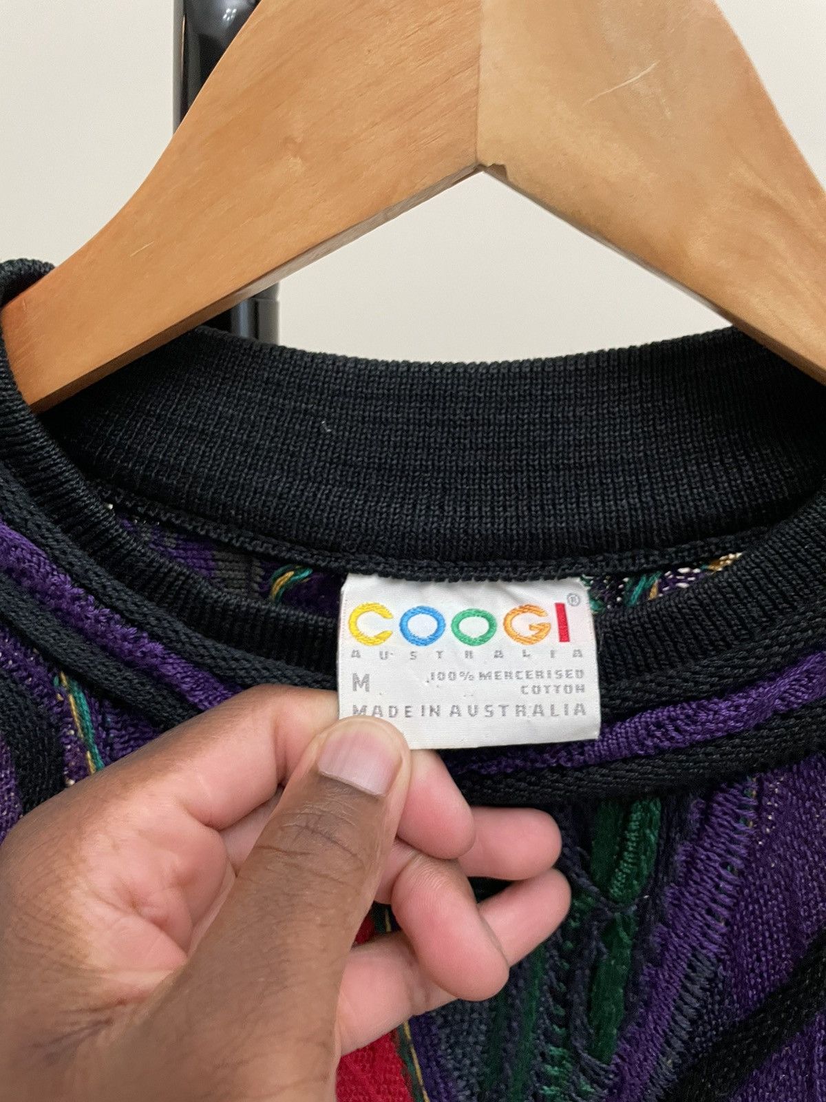 Coogi × Supreme Vintage 90s Coogi Australia 3D Sweater Kaptial 7G Knit Size US M / EU 48-50 / 2 - 4 Thumbnail