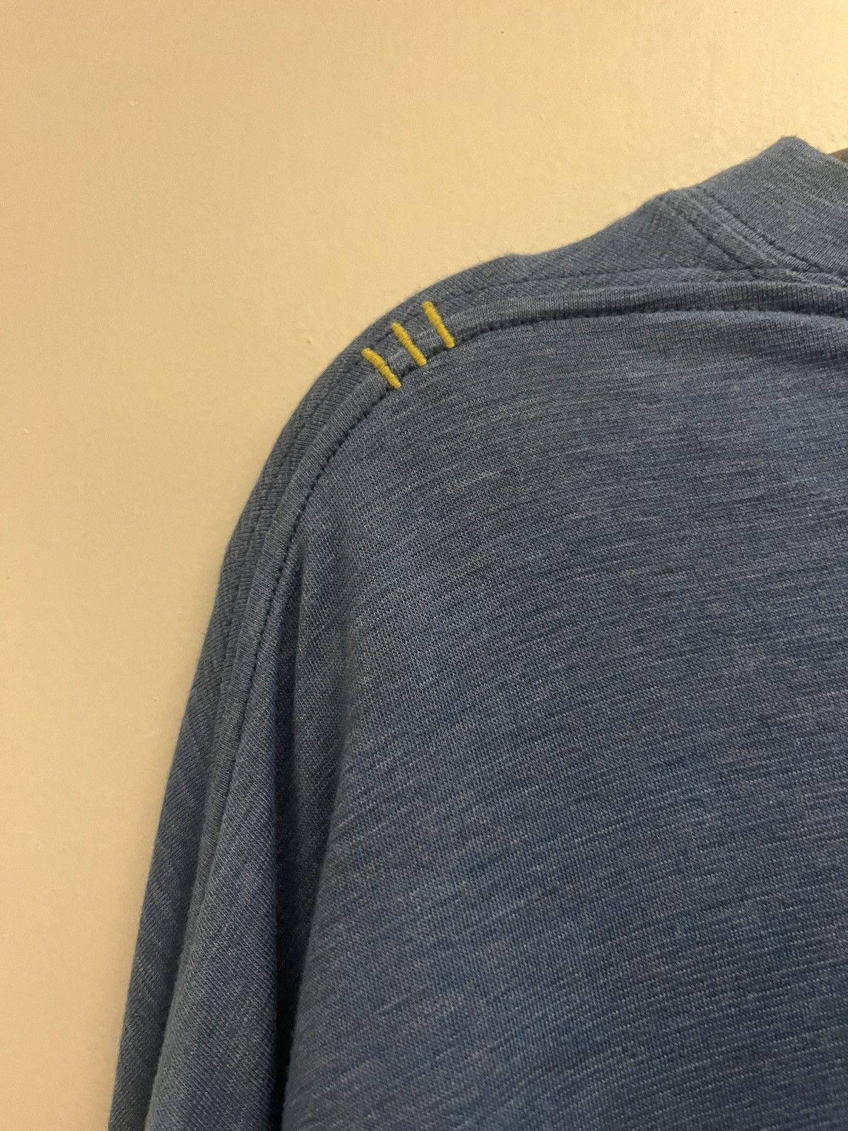 Lululemon Lululemon Men's Fundamental Blue Long Sleeve Shirt Size XXL Size US XXL / EU 58 / 5 - 3 Thumbnail