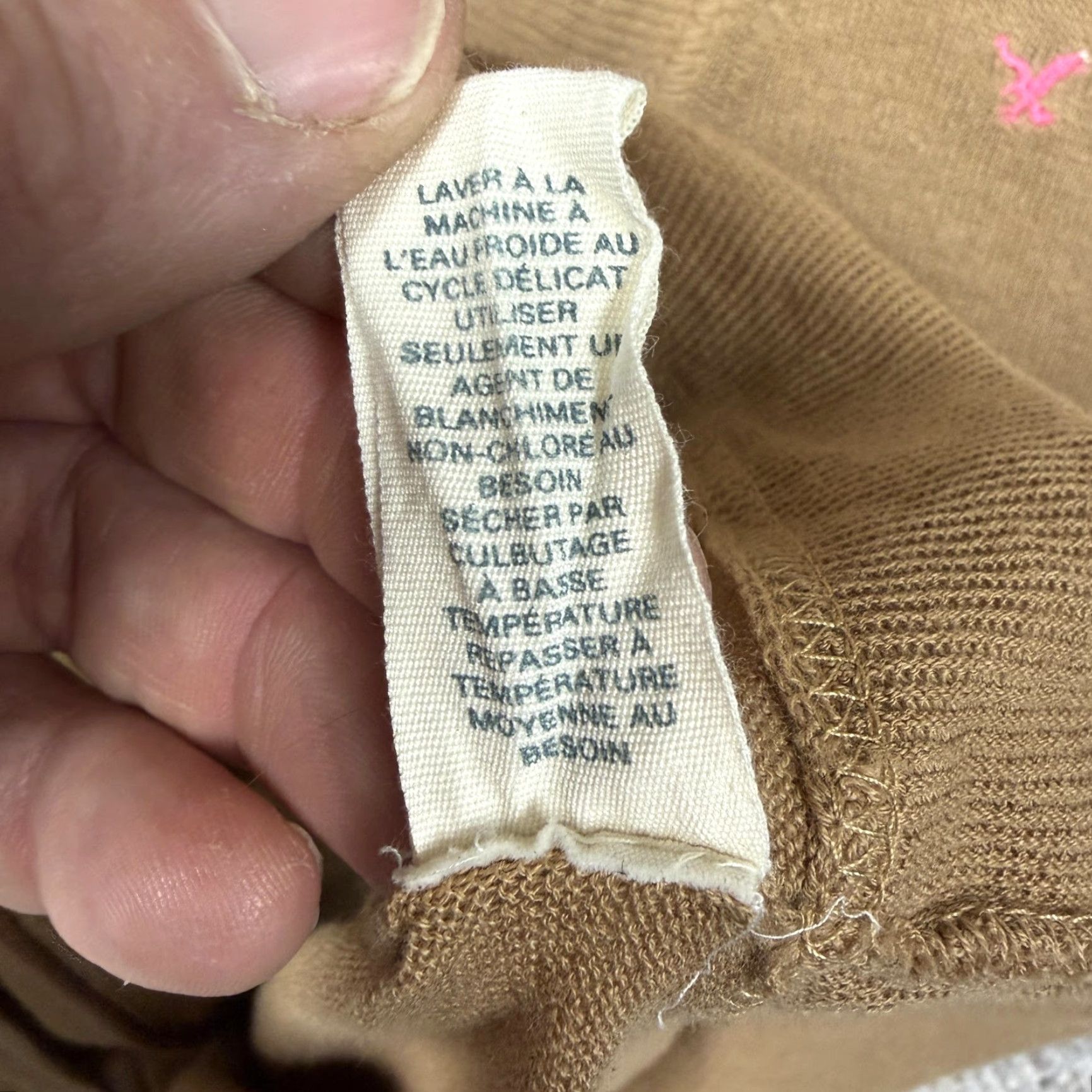 American Eagle Outfitters American Eagle Cardigan Sweater Womens L Tan Brown Layering Preppy Lagenlook Size L / US 10 / IT 46 - 7 Thumbnail
