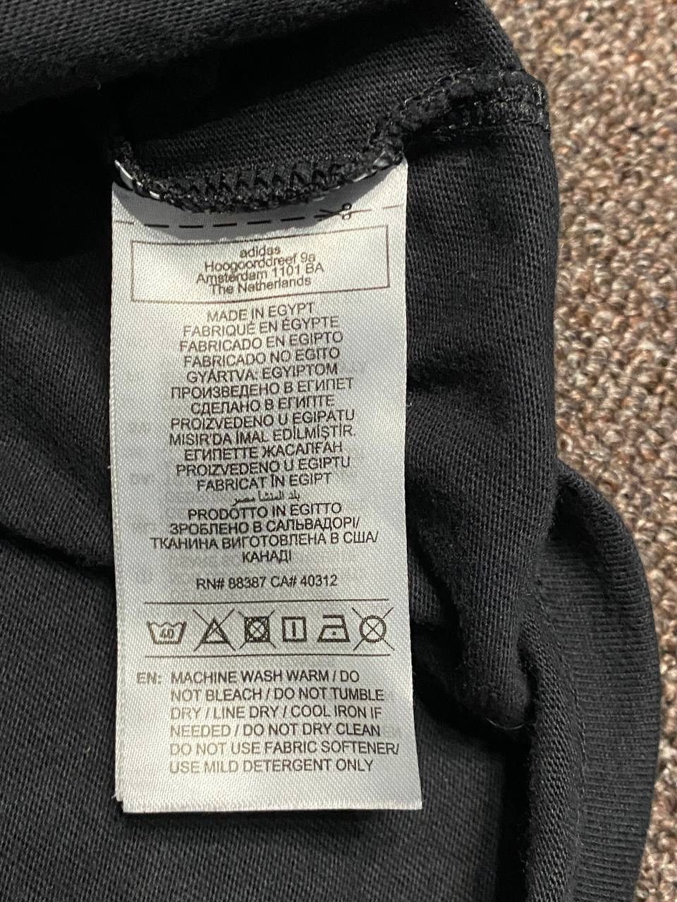 Adidas Adidas Sportswear Black T-Shirt Size US XL / EU 56 / 4 - 5 Thumbnail