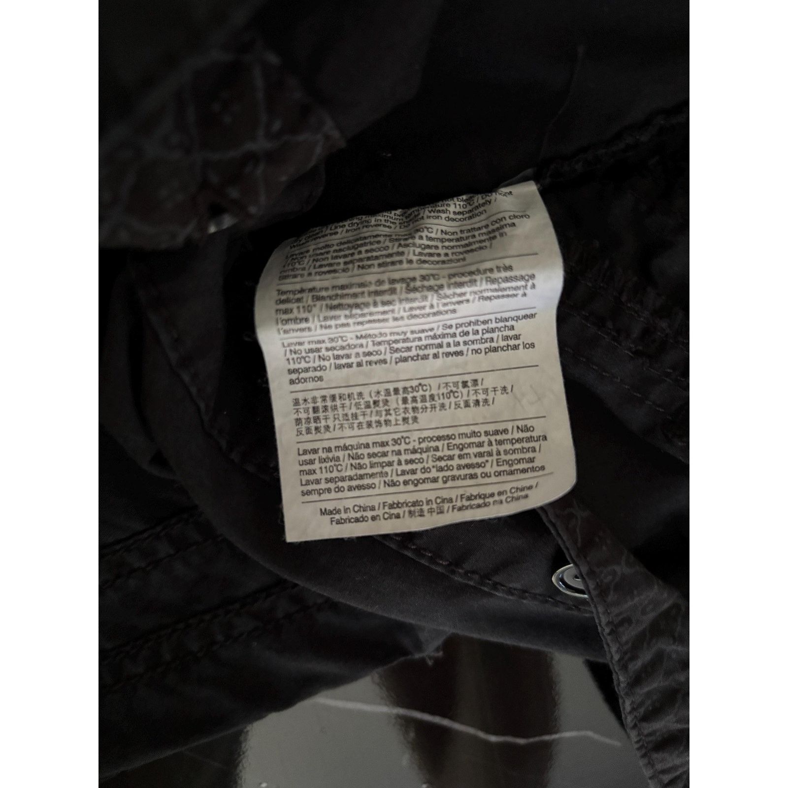 Guess Guess Y2K Black Cargo Mini Dress Zip Utility Size S Archive Size S / US 4 / IT 40 - 6 Thumbnail