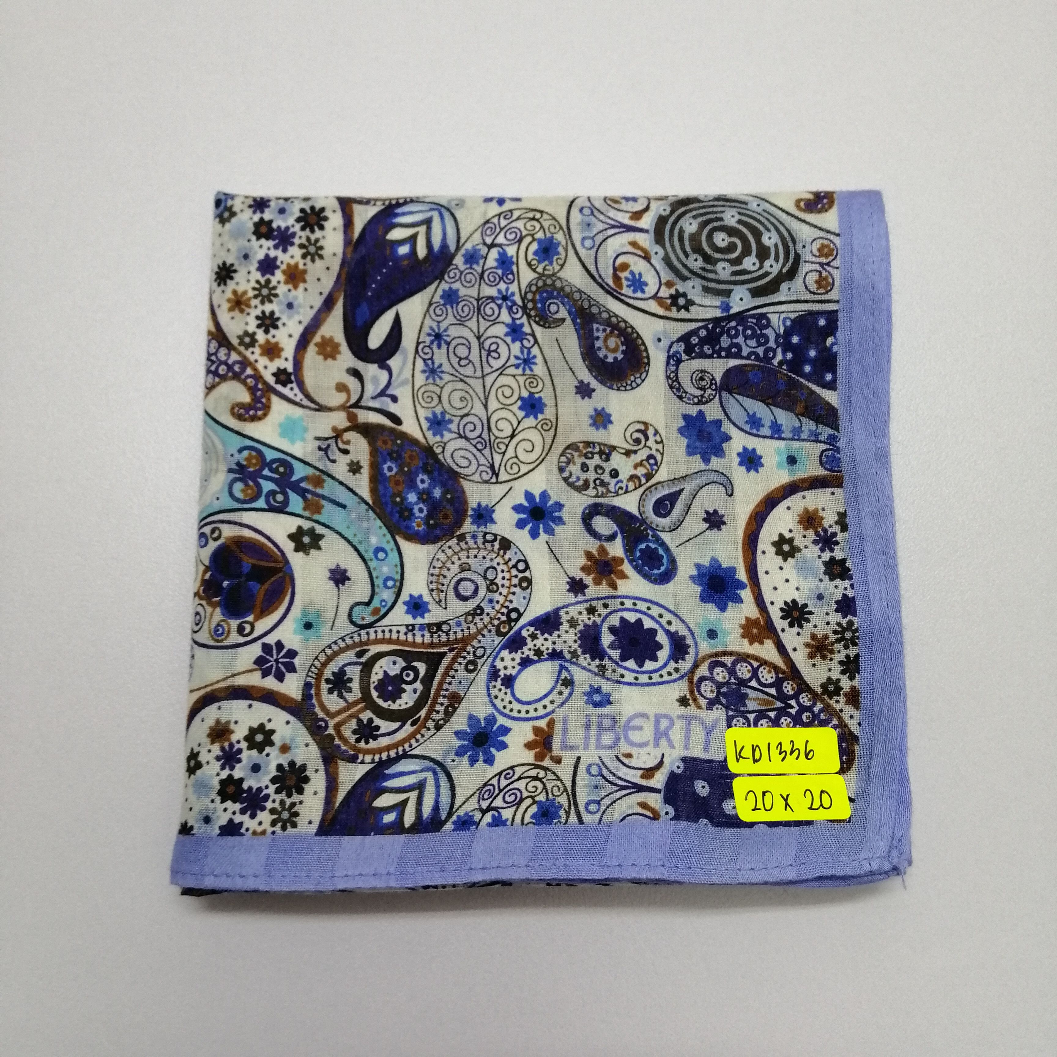 Liberty × Vintage Liberty Handkerchief / Neckerchief / Bandana-KD1336 Size ONE SIZE - 5 Thumbnail