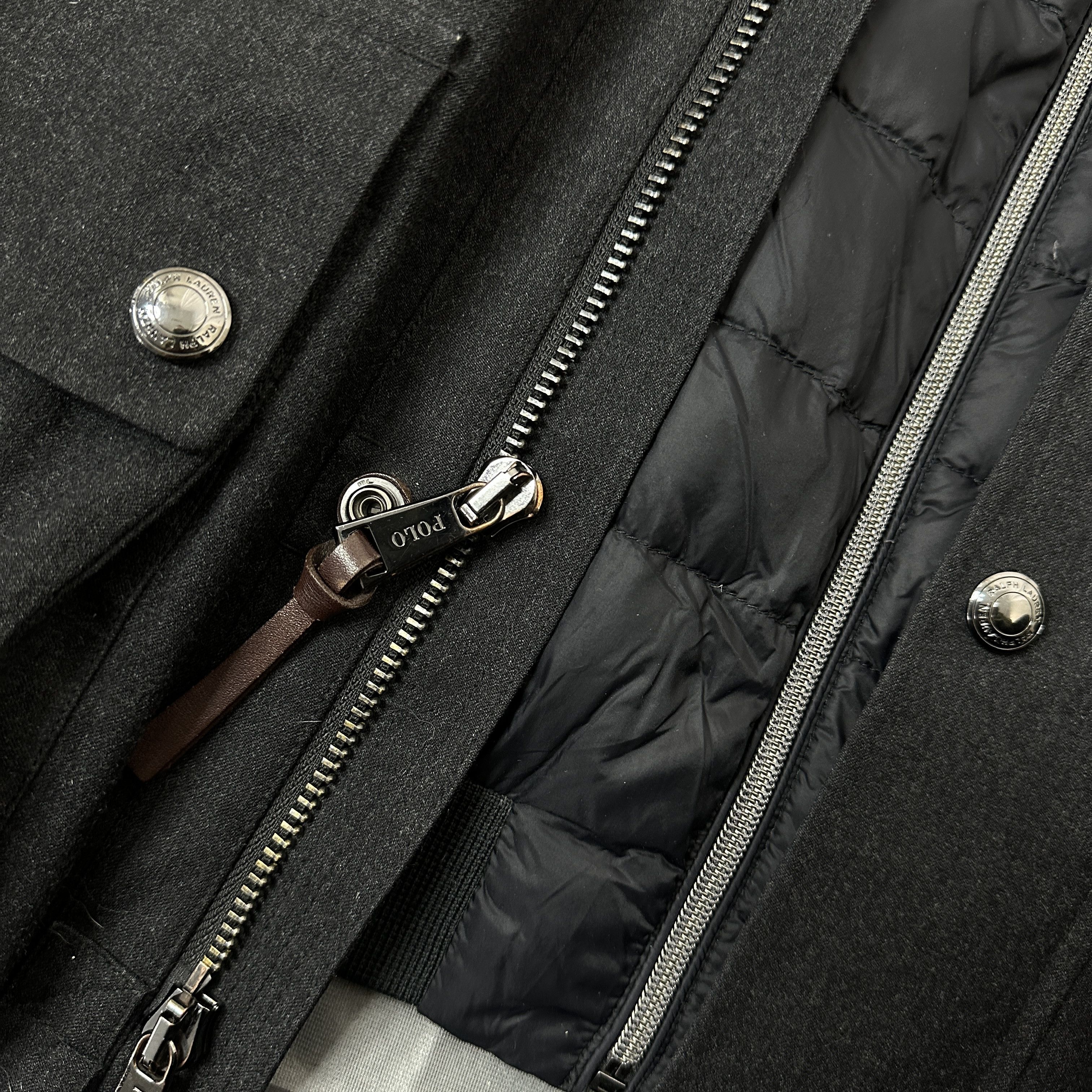 Polo Ralph Lauren × Vintage Vintage Casual Y2K Polo Ralph Lauren Raincoat + Down Jacket Size US L / EU 52-54 / 3 - 3 Thumbnail