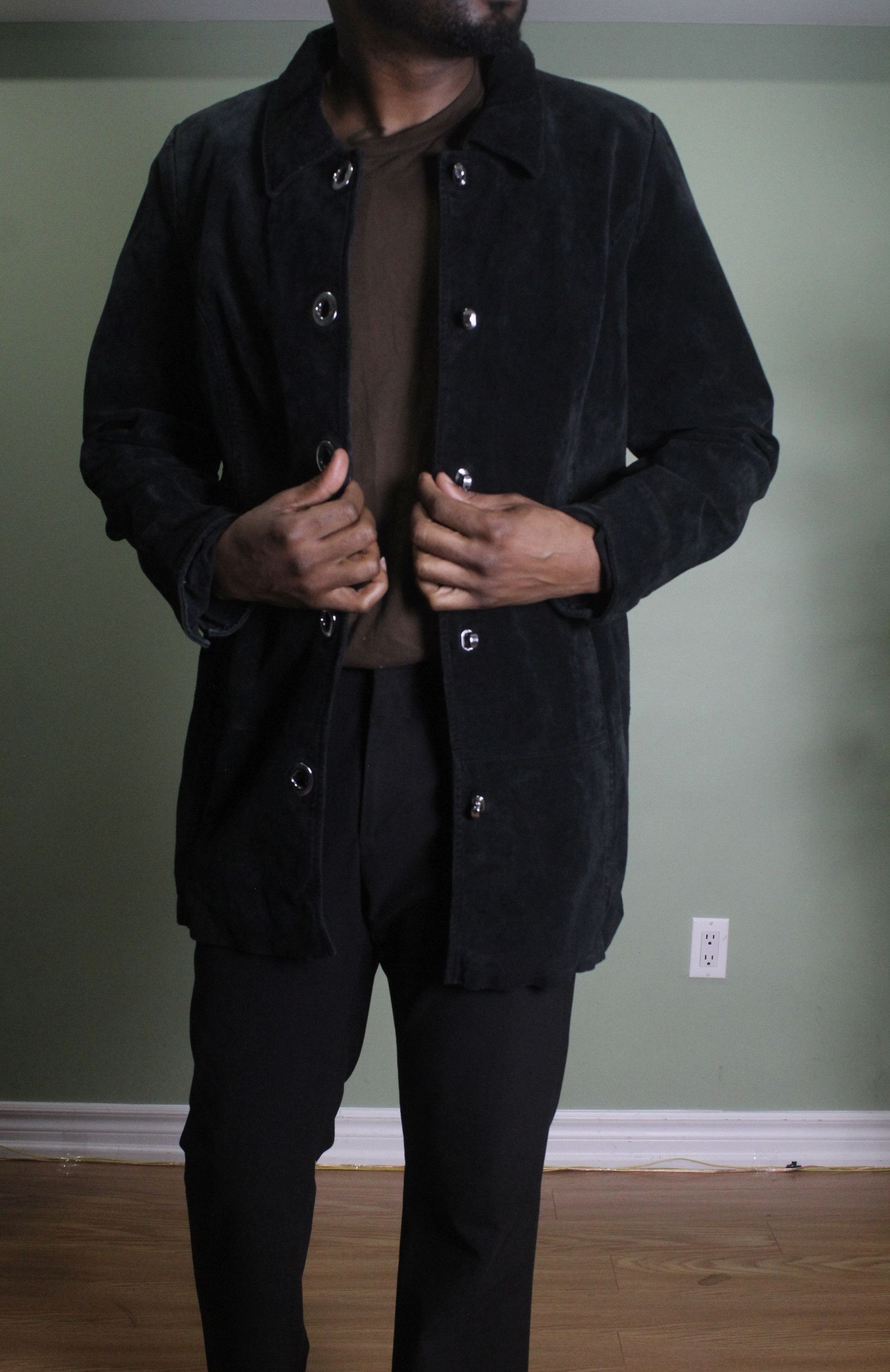 Vintage Vintage Suede Jacket Size US M / EU 48-50 / 2 - 1 Thumbnail