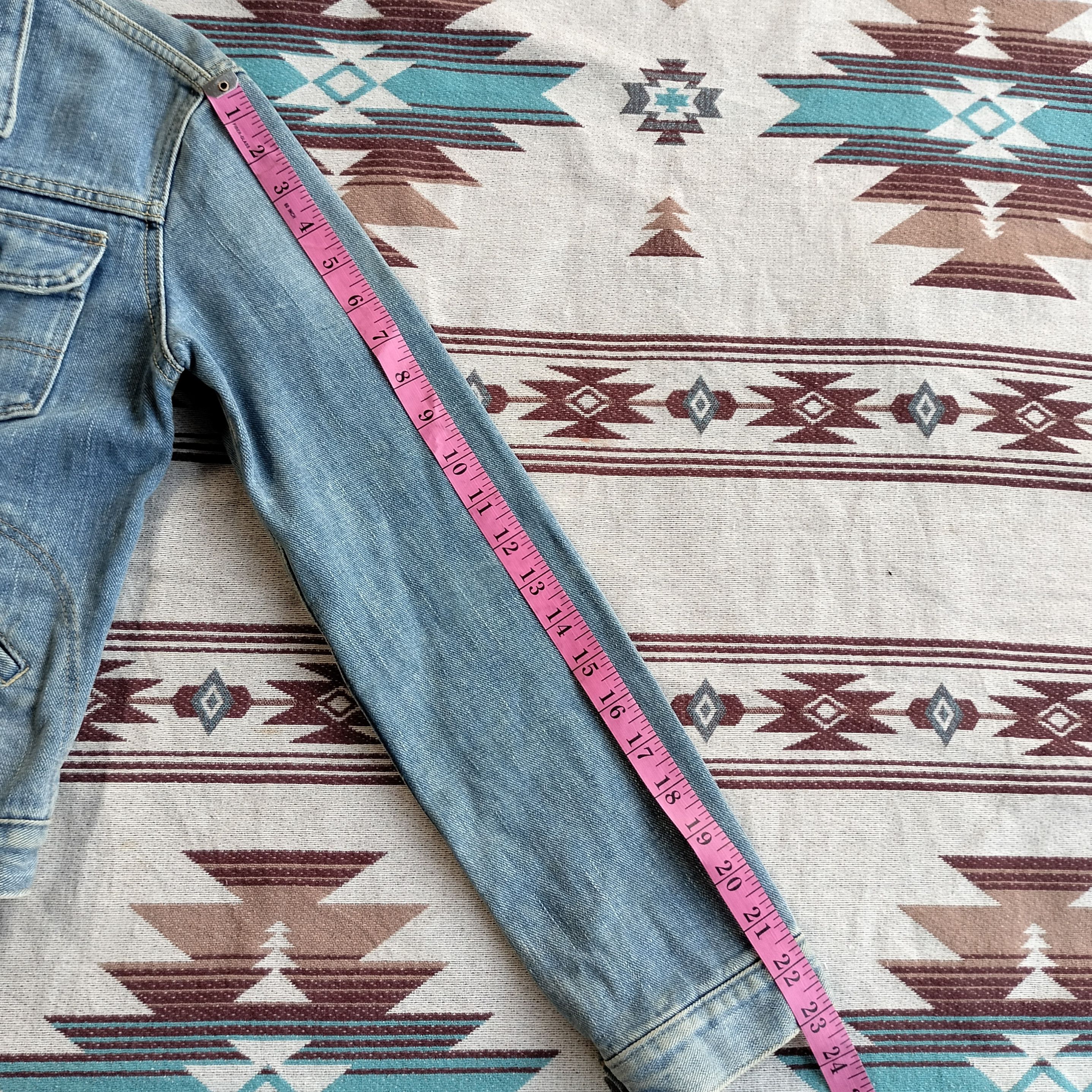 Wrangler Wrangler for Ron Herman patch work denim jacket Size XS / US 0-2 / IT 36-38 - 10 Thumbnail